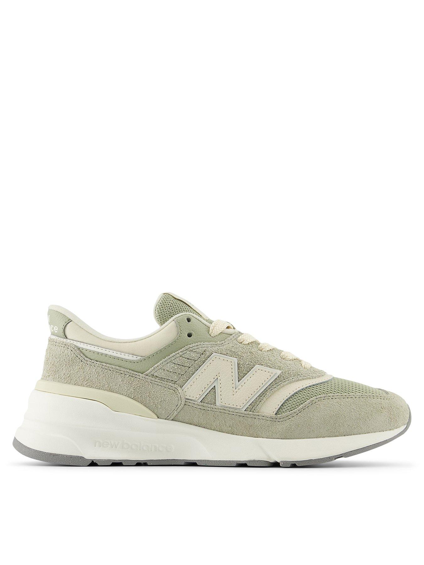 New Balance Womens 997 Trainers Light Green Very