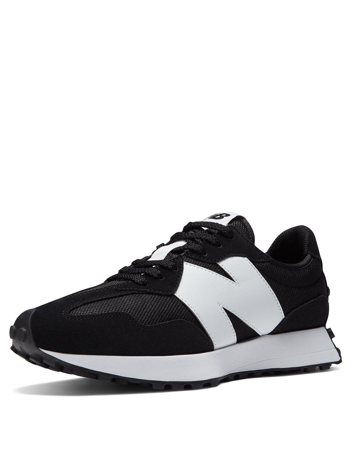 New Balance Unisex 327 Trainers - Black/white