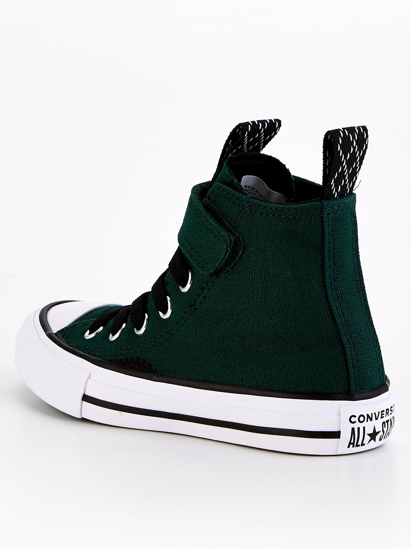 Kids Sport Lux Chuck Taylor All Star 1V Trainers Green