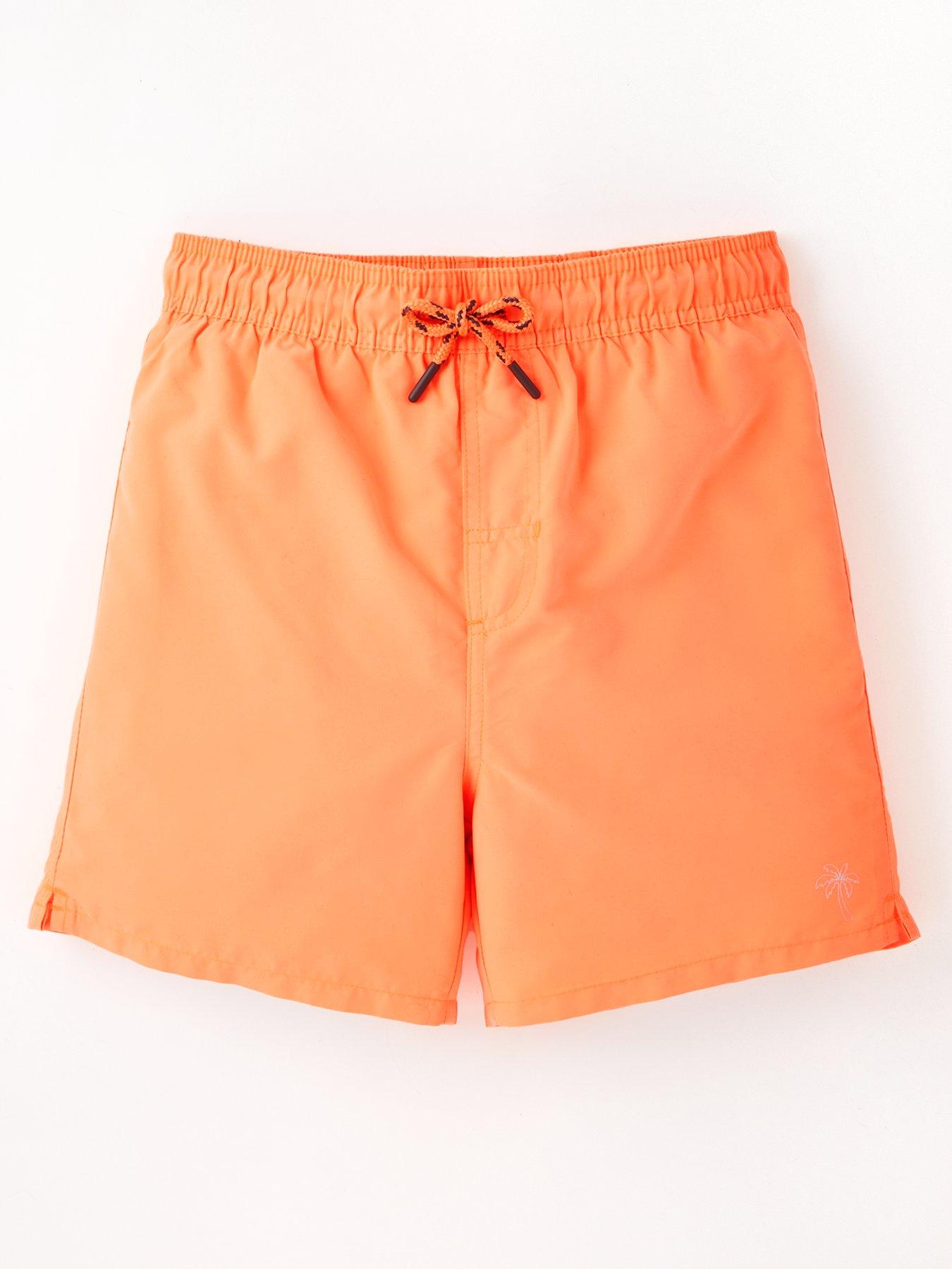 undefined Boys Swim Shorts - Orange