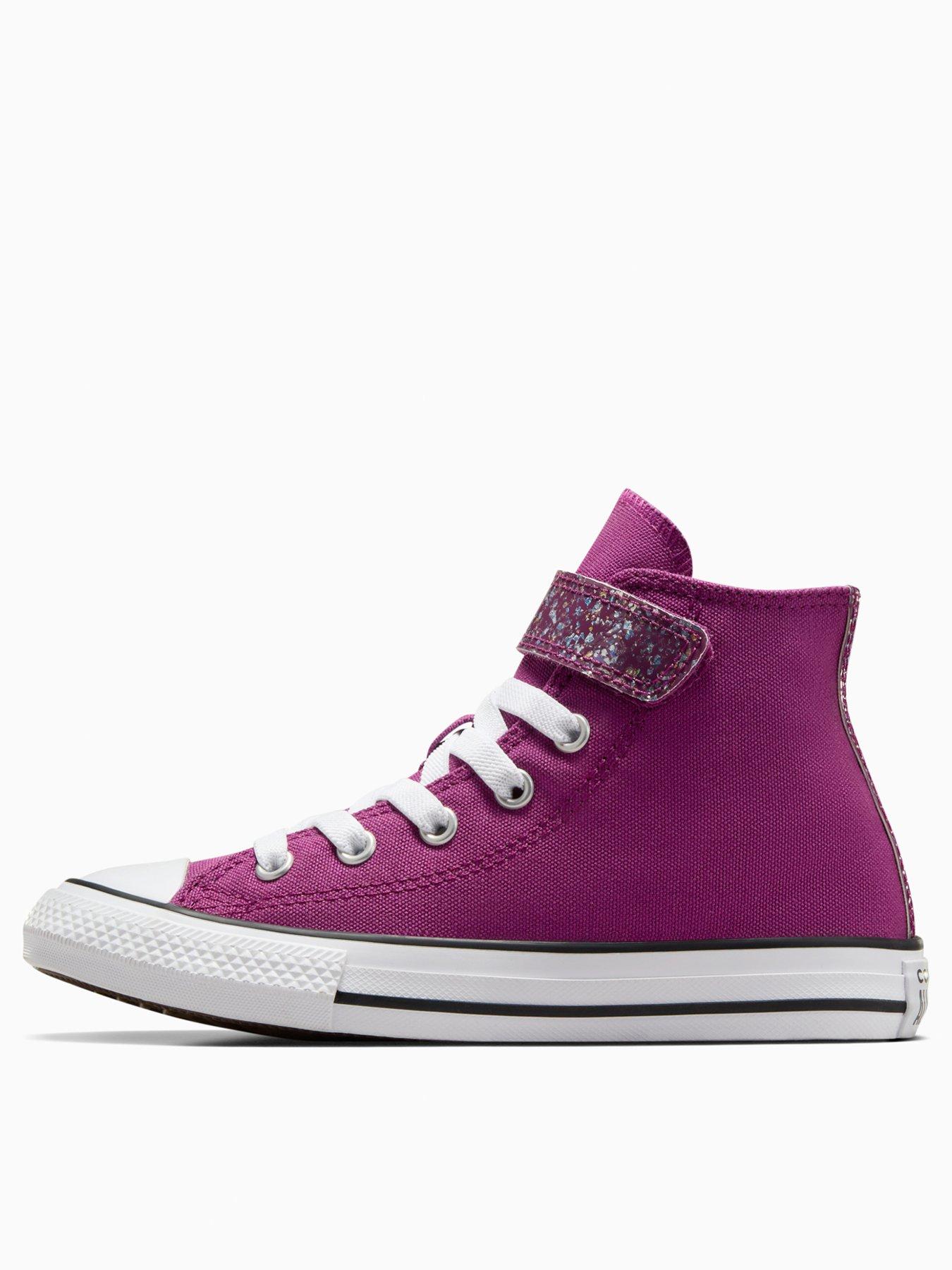 Converse Kids Shinefetti Chuck Taylor All Star 1V Trainers