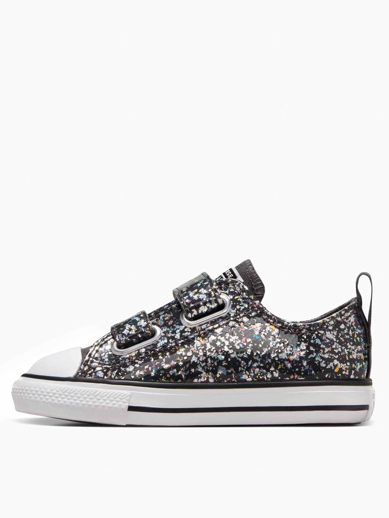 Converse Infant Shinefetti Chuck Taylor All Star 2V Trainers