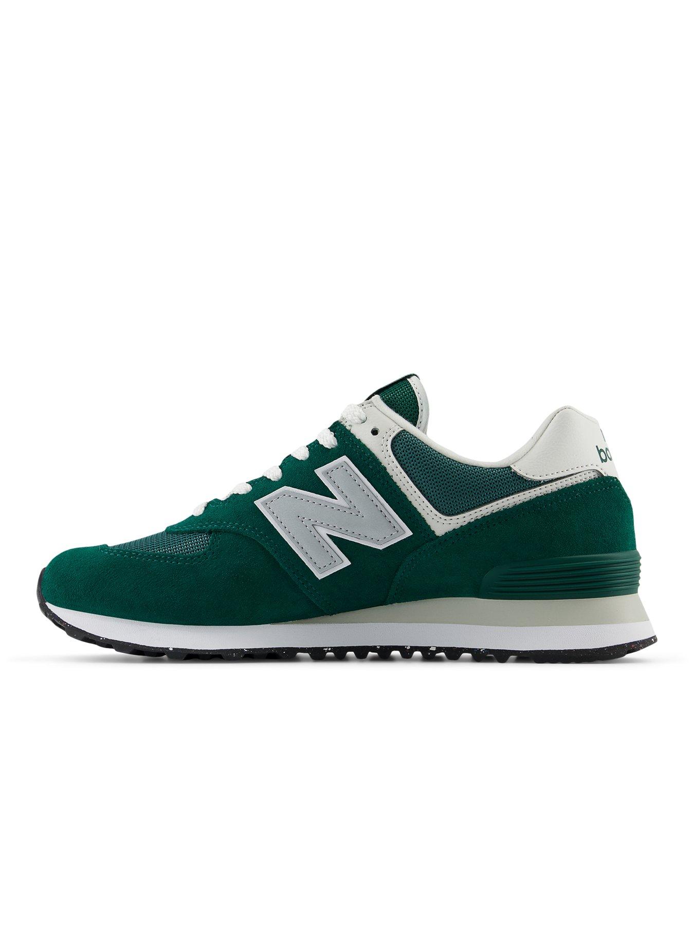 New Balance Mens 574 Trainers Green Very