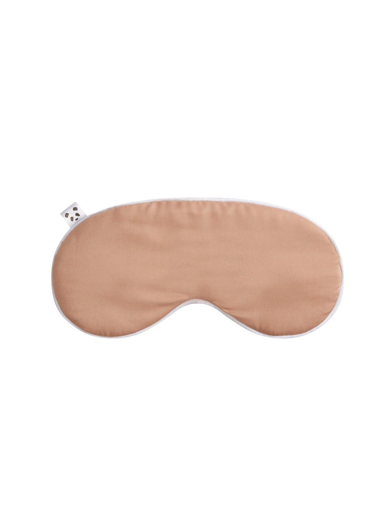 Product photograph of Panda London Panda Bamboo Eye Mask- Vintage Pink from very.co.uk