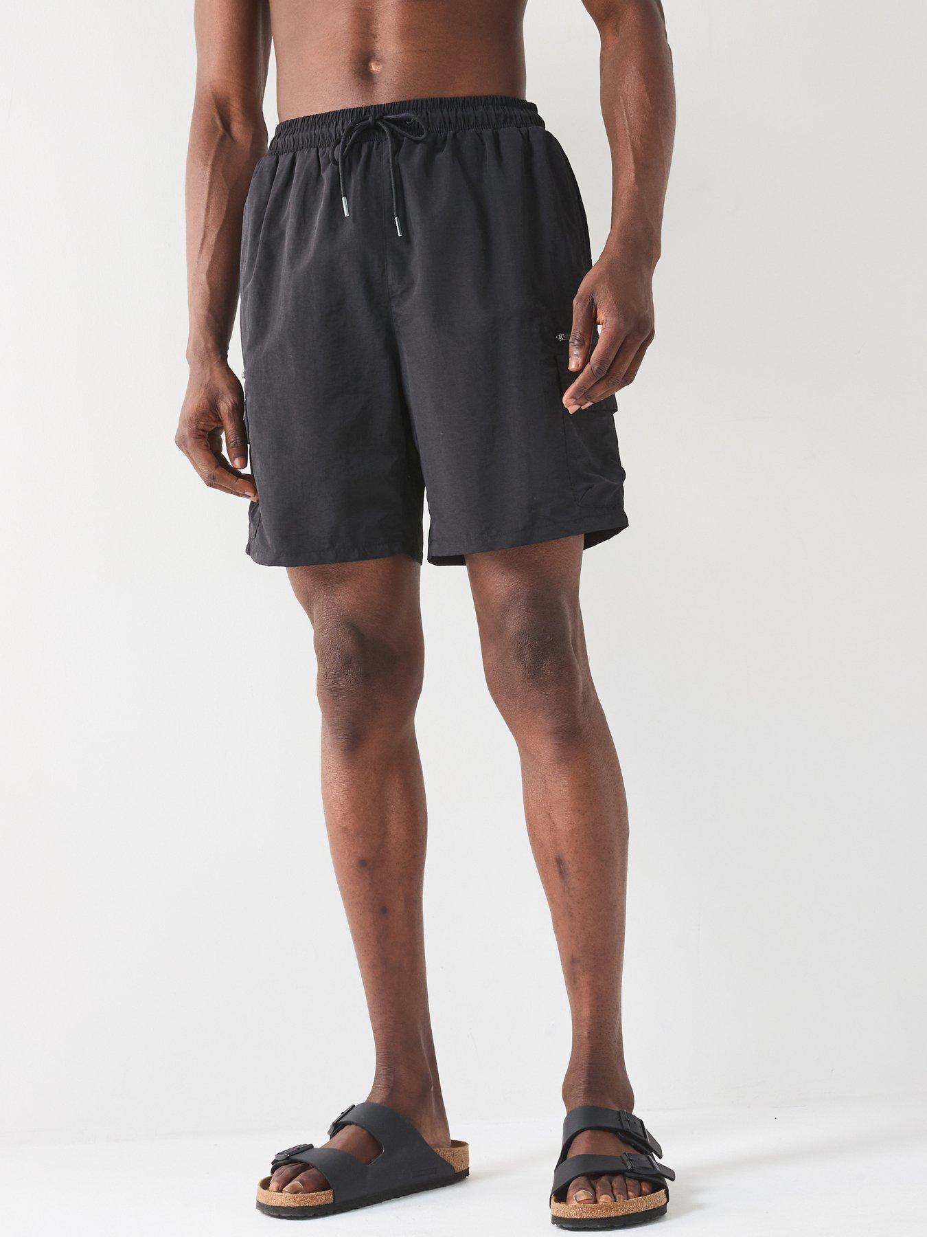 Image 1 of 5 of Very Man Utility Swim Short - Black