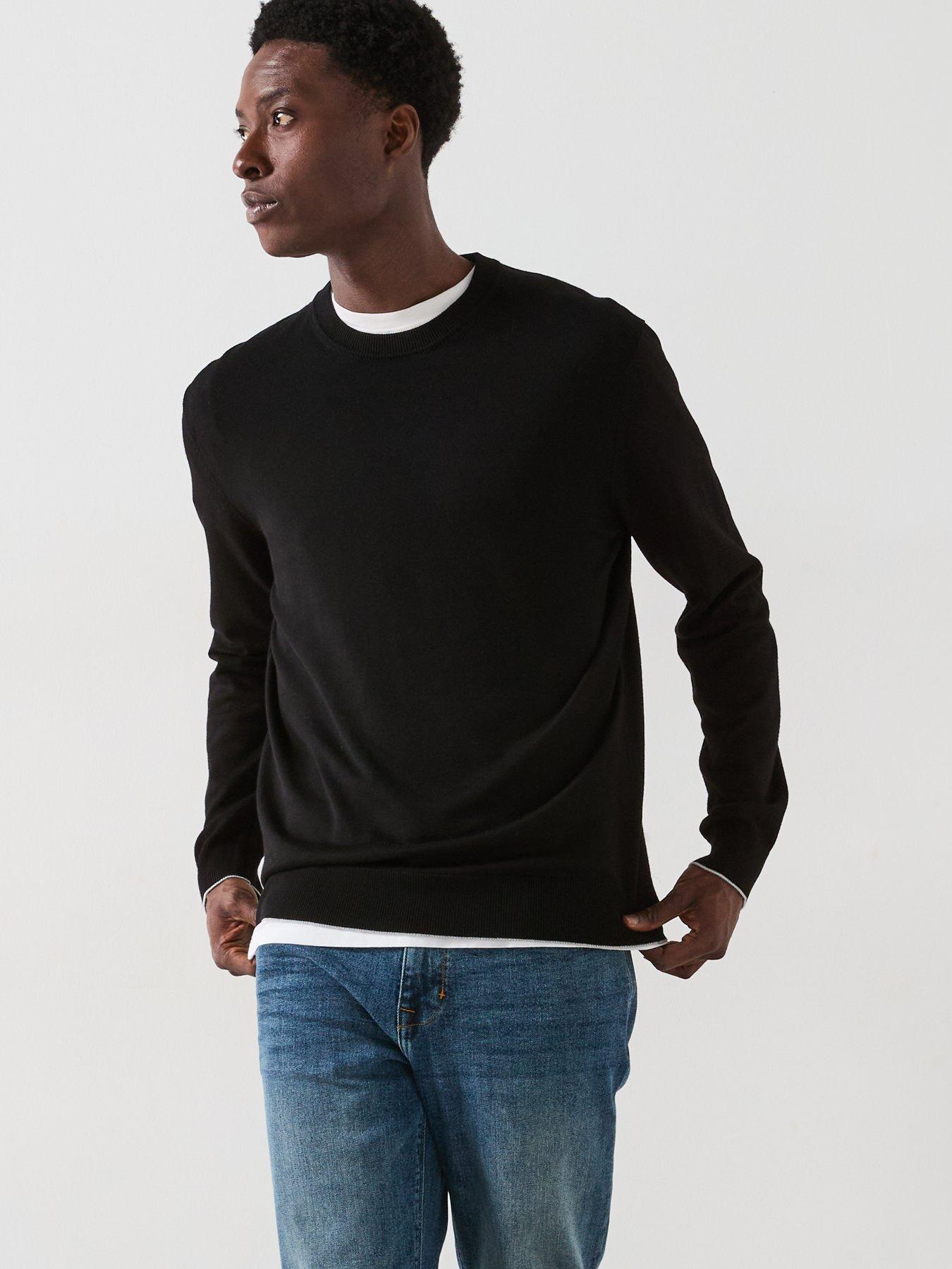 Image 5 of 6 of Very Man Slim Fit Jeans With Stretch - Dark Wash