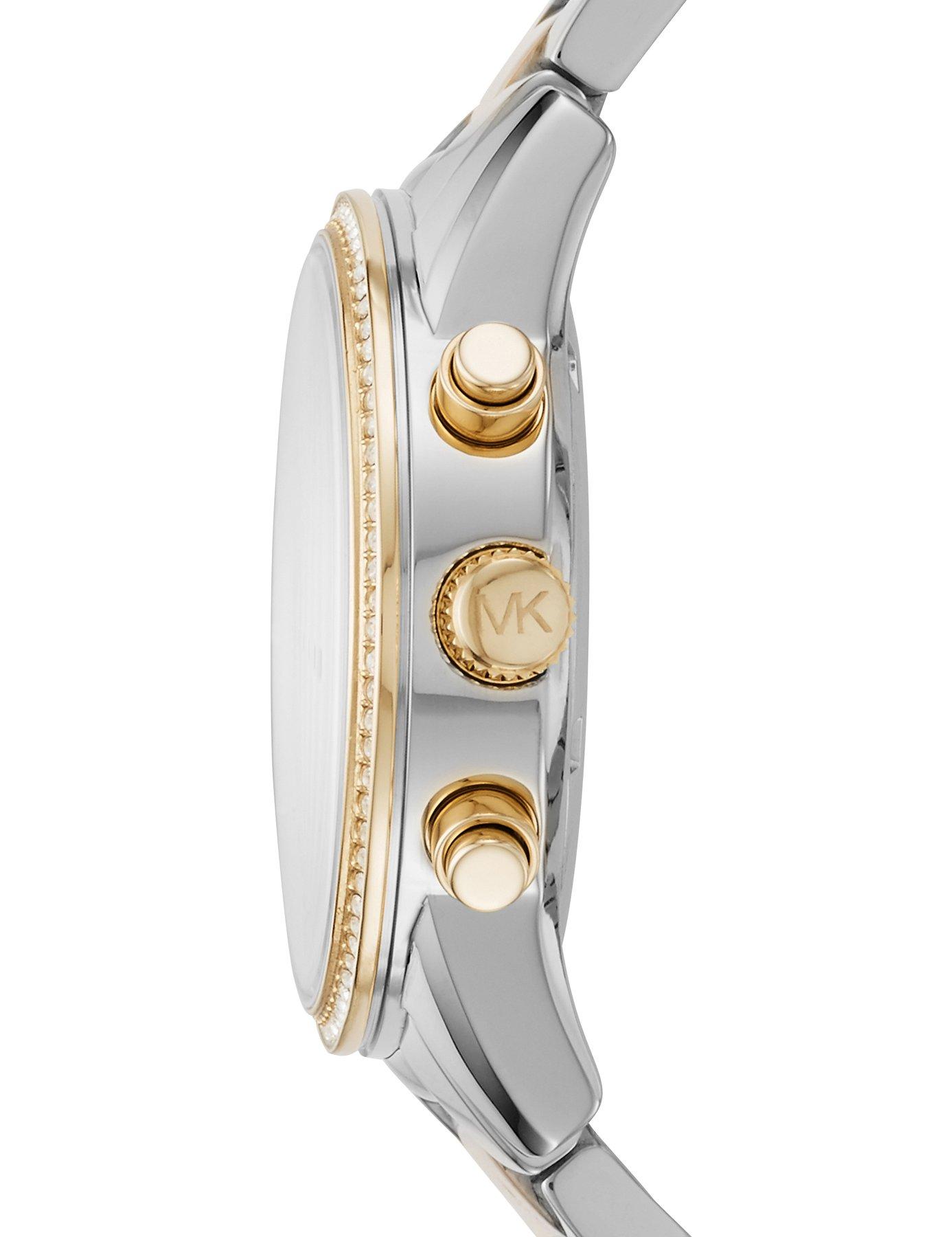 Image 4 of 5 of Michael Kors Bryant Chronograph Two-Tone Stainless Steel Watch