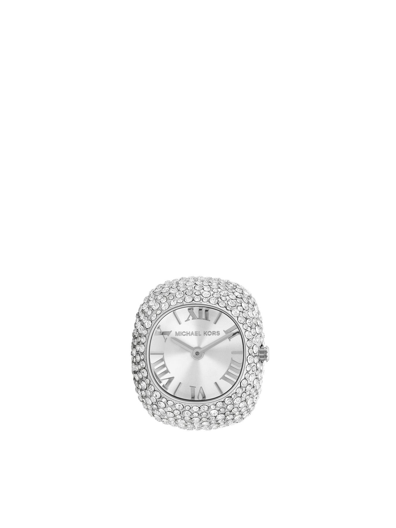 Image 2 of 3 of Michael Kors Rylee Two-Hand Stainless Steel Watch Ring