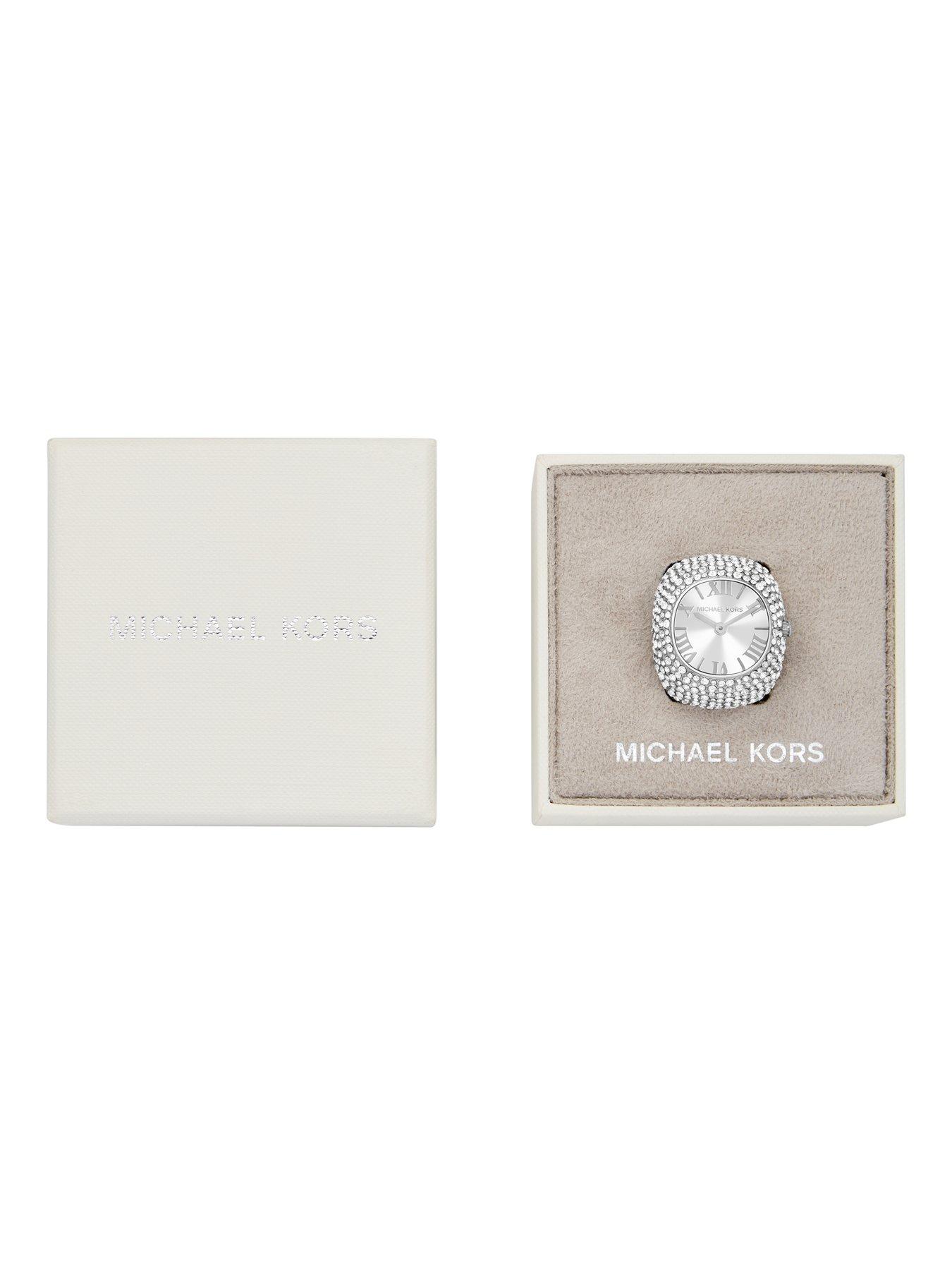 Image 3 of 3 of Michael Kors Rylee Two-Hand Stainless Steel Watch Ring