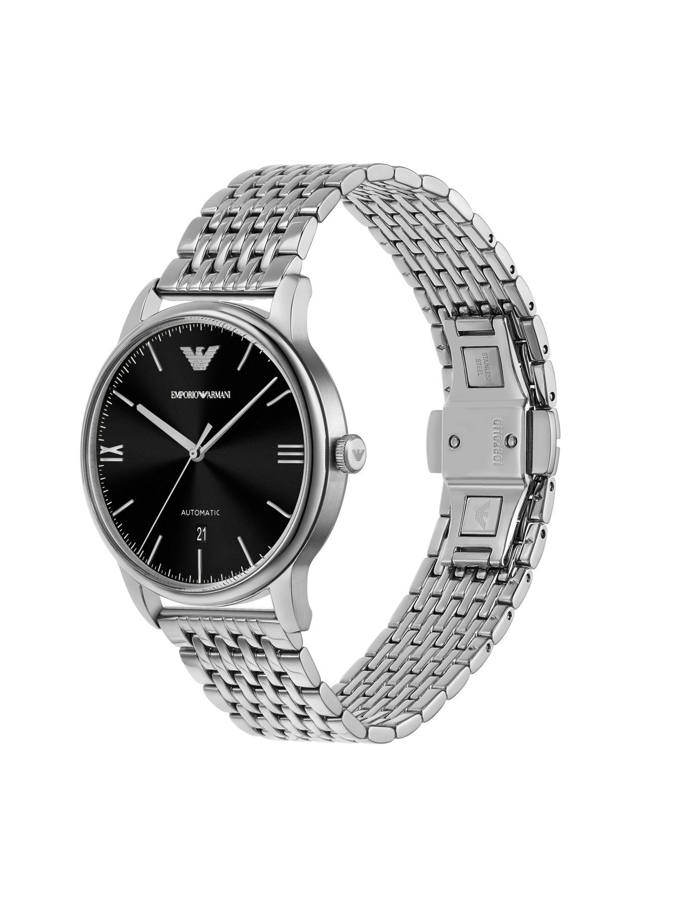 Emporio Armani Automatic Stainless Steel Watch Very
