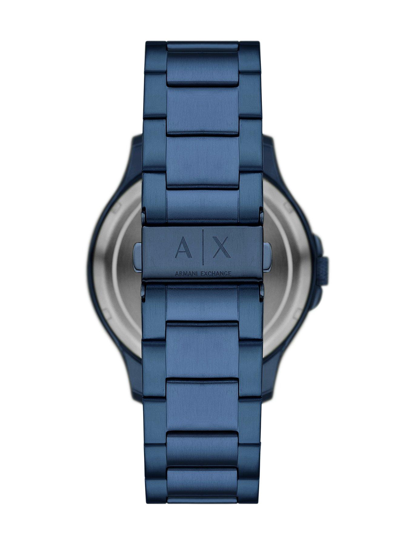 Image 3 of 5 of Armani Exchange Automatic Blue Stainless Steel Watch
