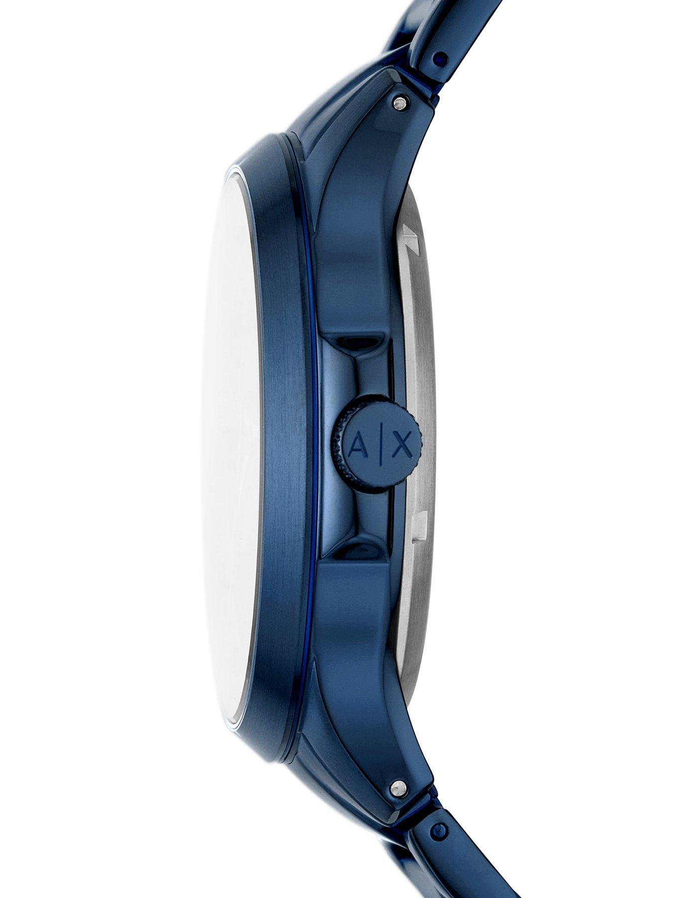 Image 4 of 5 of Armani Exchange Automatic Blue Stainless Steel Watch