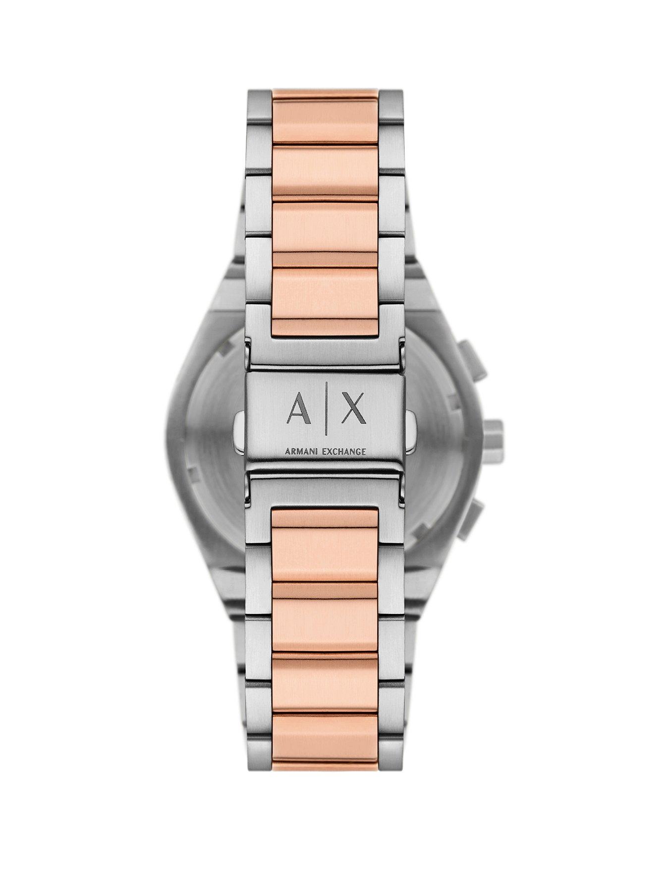 Image 2 of 6 of Armani Exchange Chronograph 2-Tone Stainless Steel Watch