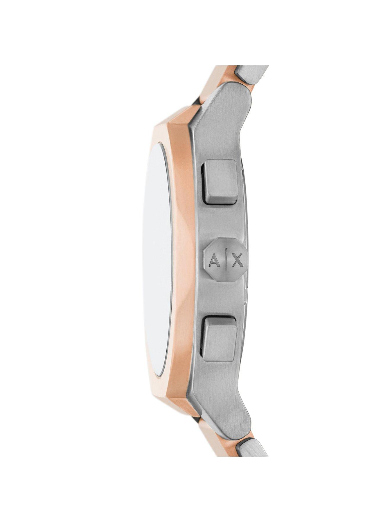 Image 4 of 6 of Armani Exchange Chronograph 2-Tone Stainless Steel Watch