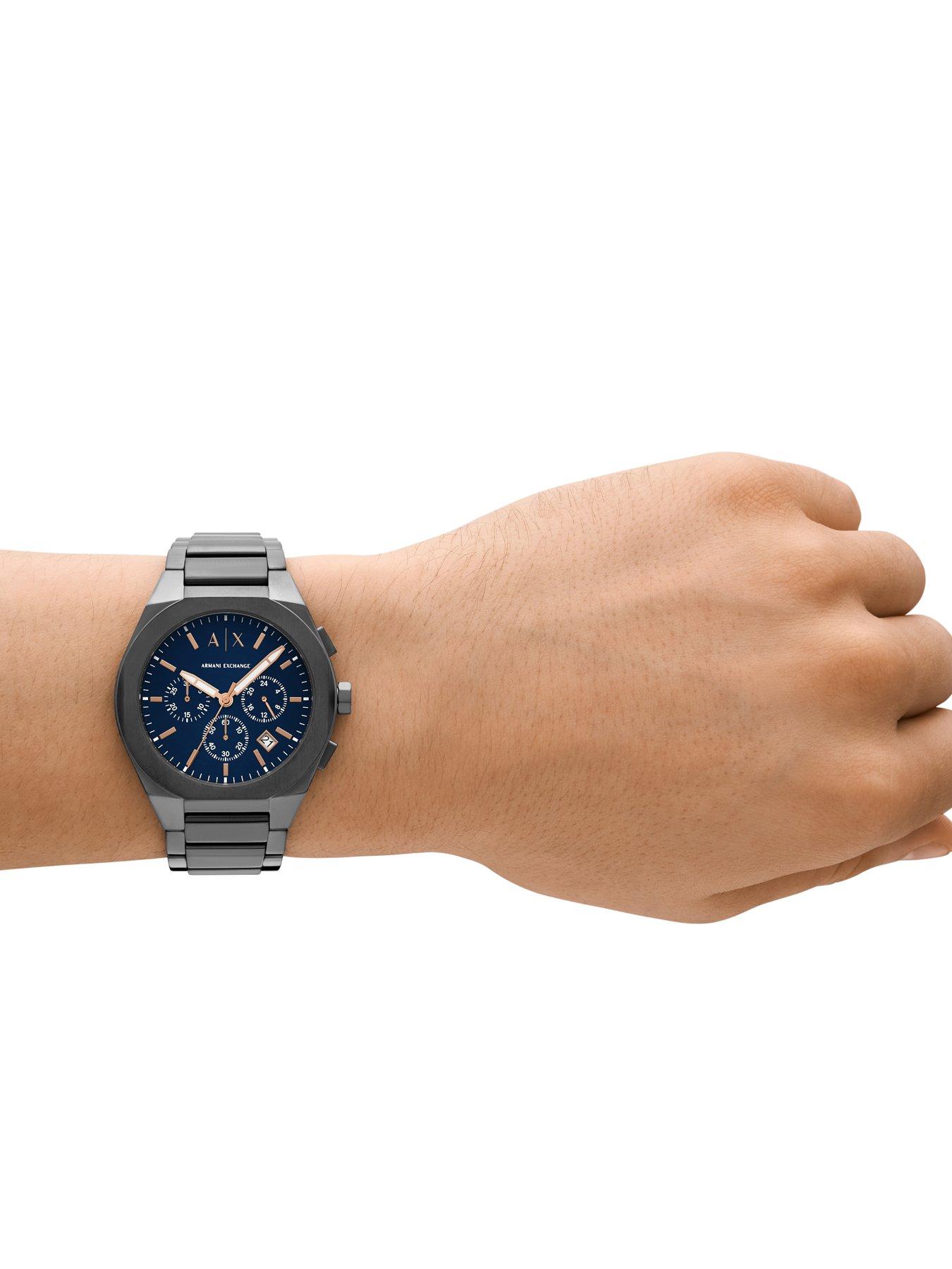 Image 3 of 6 of Armani Exchange Chronograph Gunmetal Watch