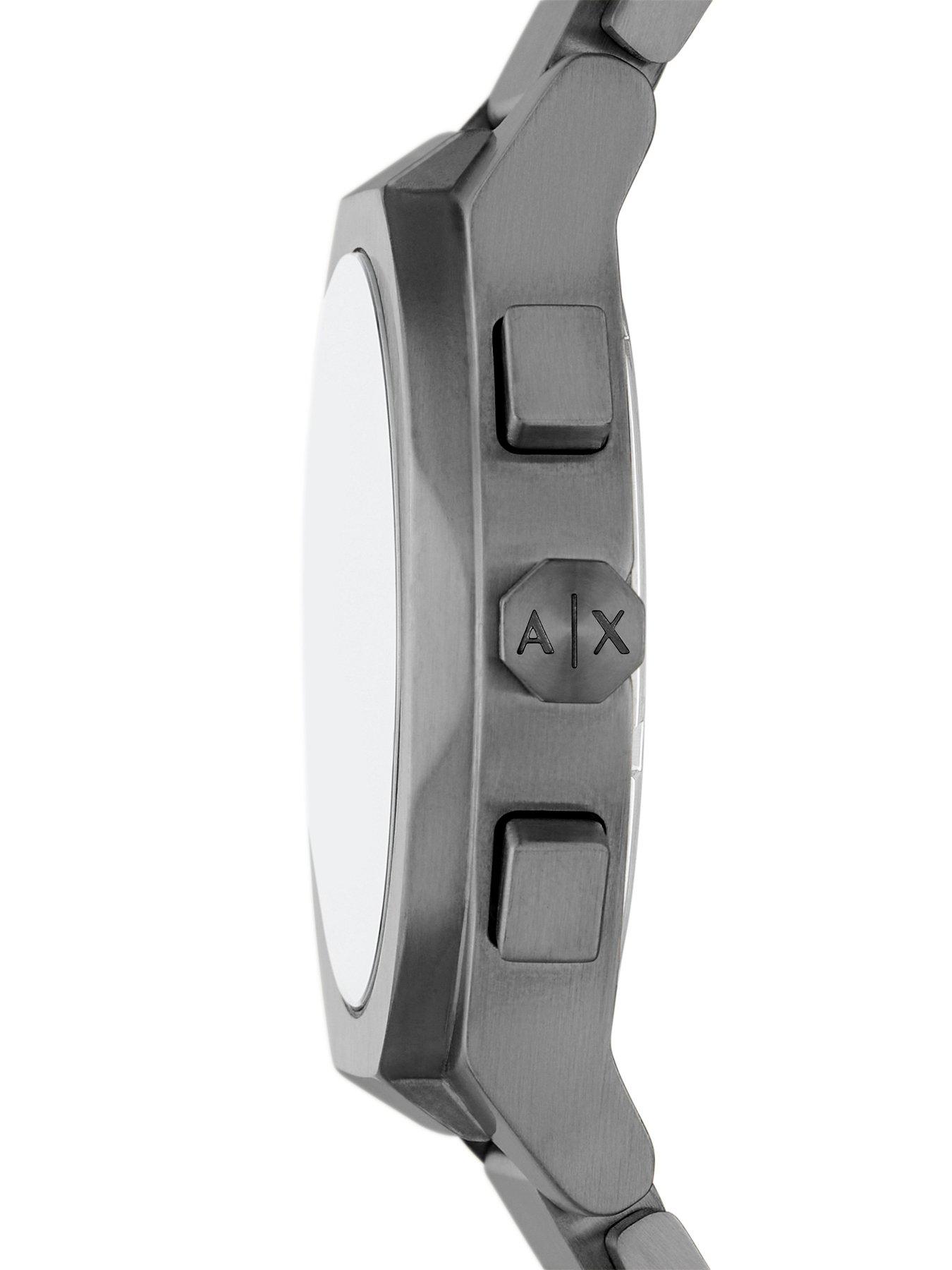 Image 4 of 6 of Armani Exchange Chronograph Gunmetal Watch