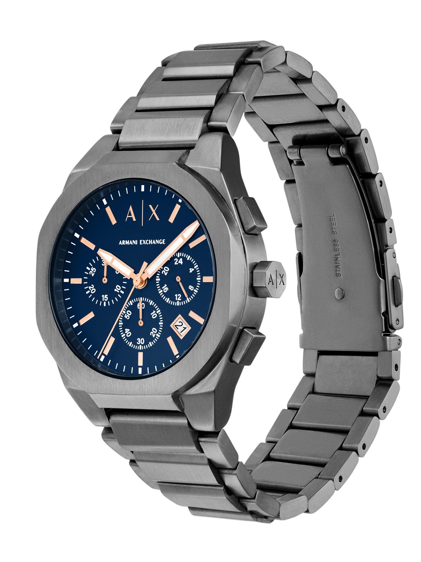 Image 5 of 6 of Armani Exchange Chronograph Gunmetal Watch