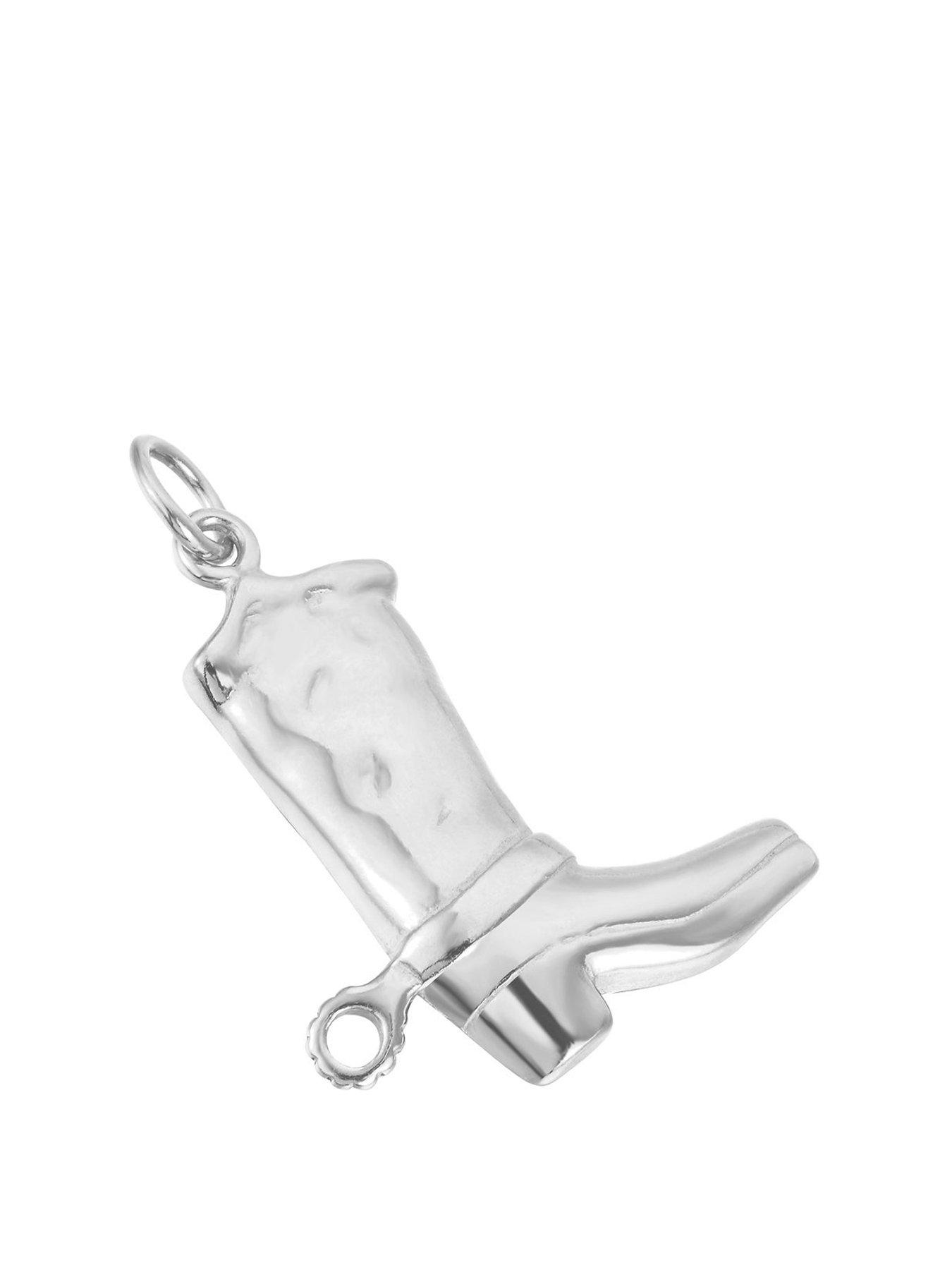 undefined Cowboy Boot Necklace