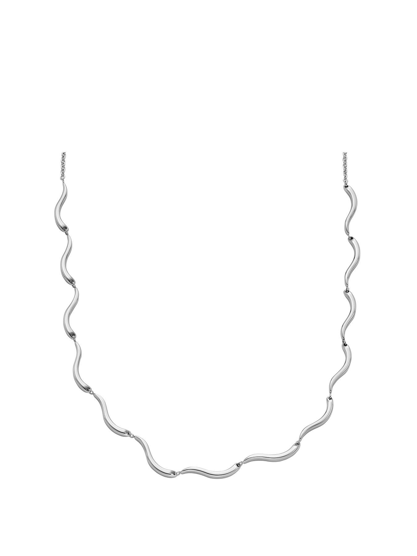 undefined Kariana Waves Stainless Steel Chain Necklace