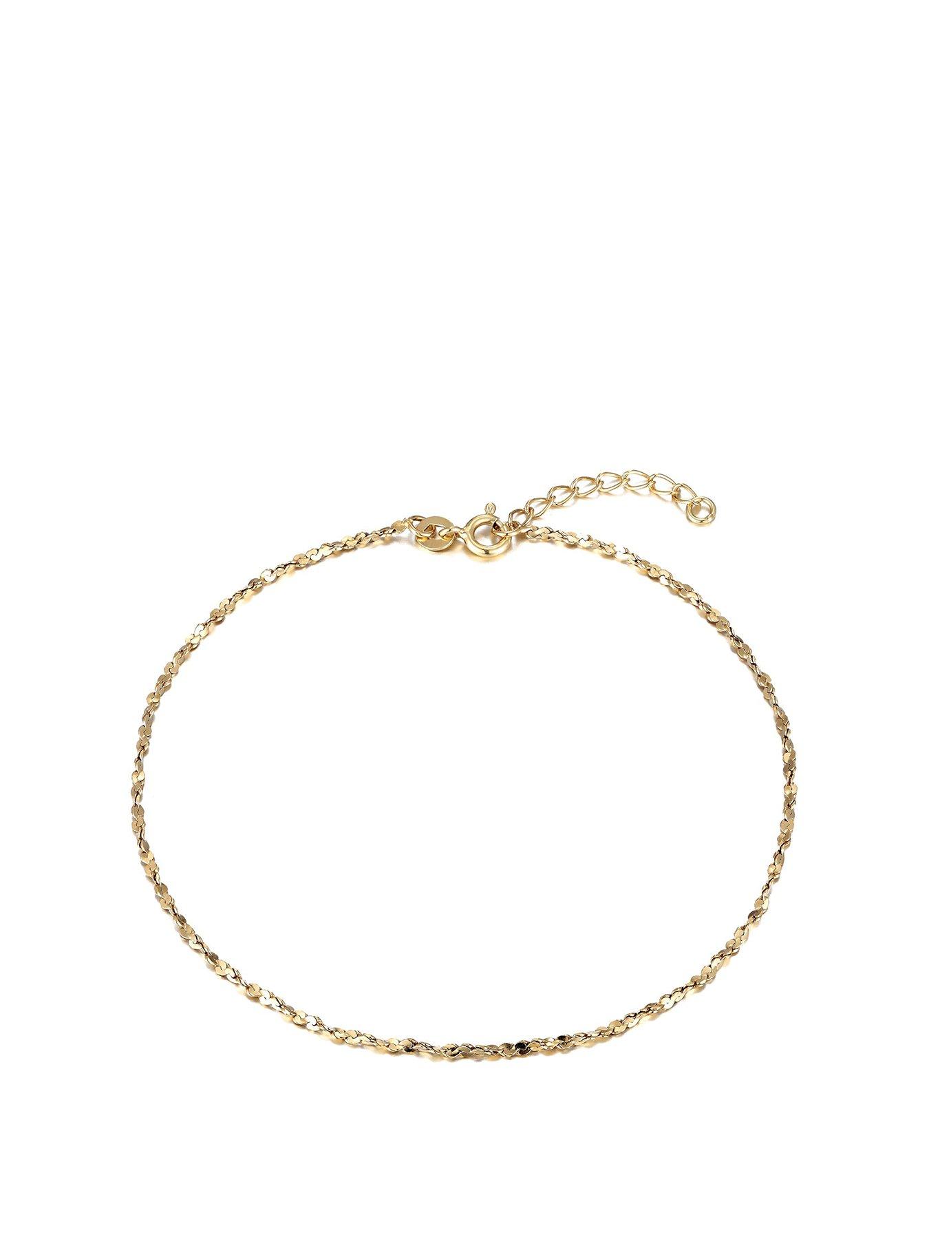 undefined Twisted Serpentine Anklet