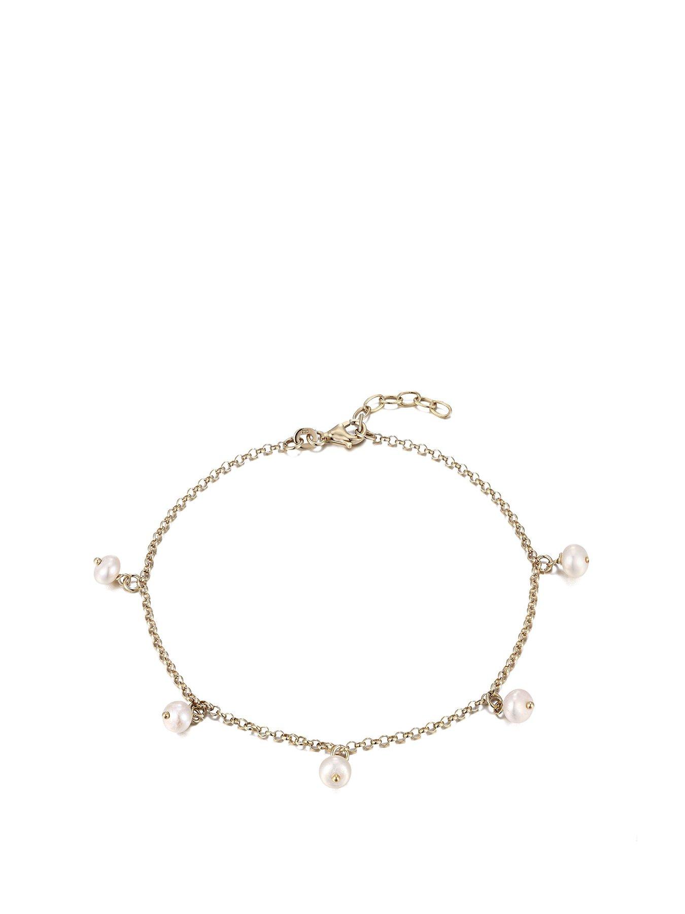 undefined Pearl Charm Anklet