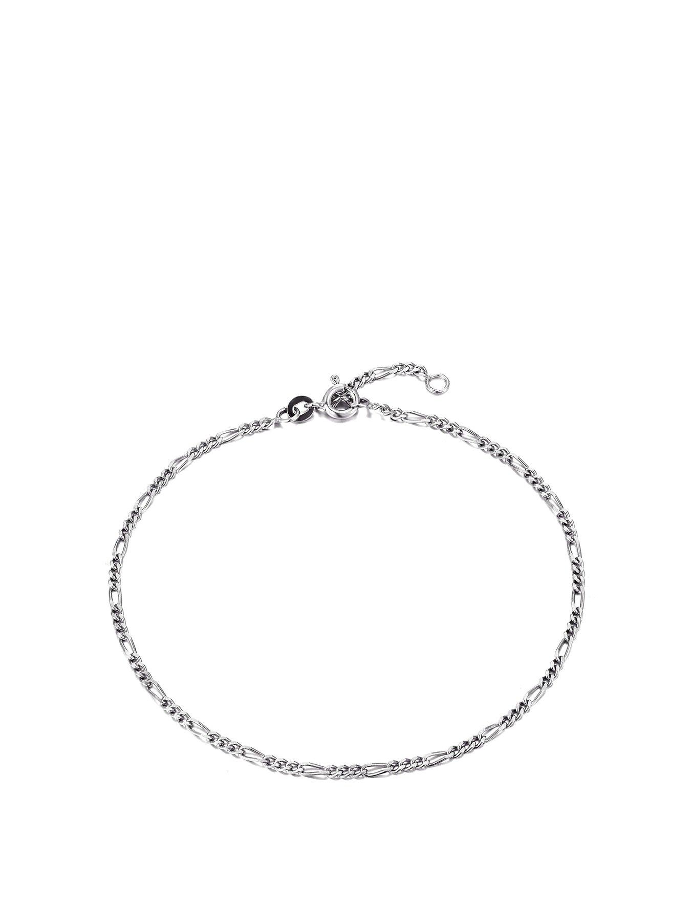 undefined Fine Figaro Chain Anklet