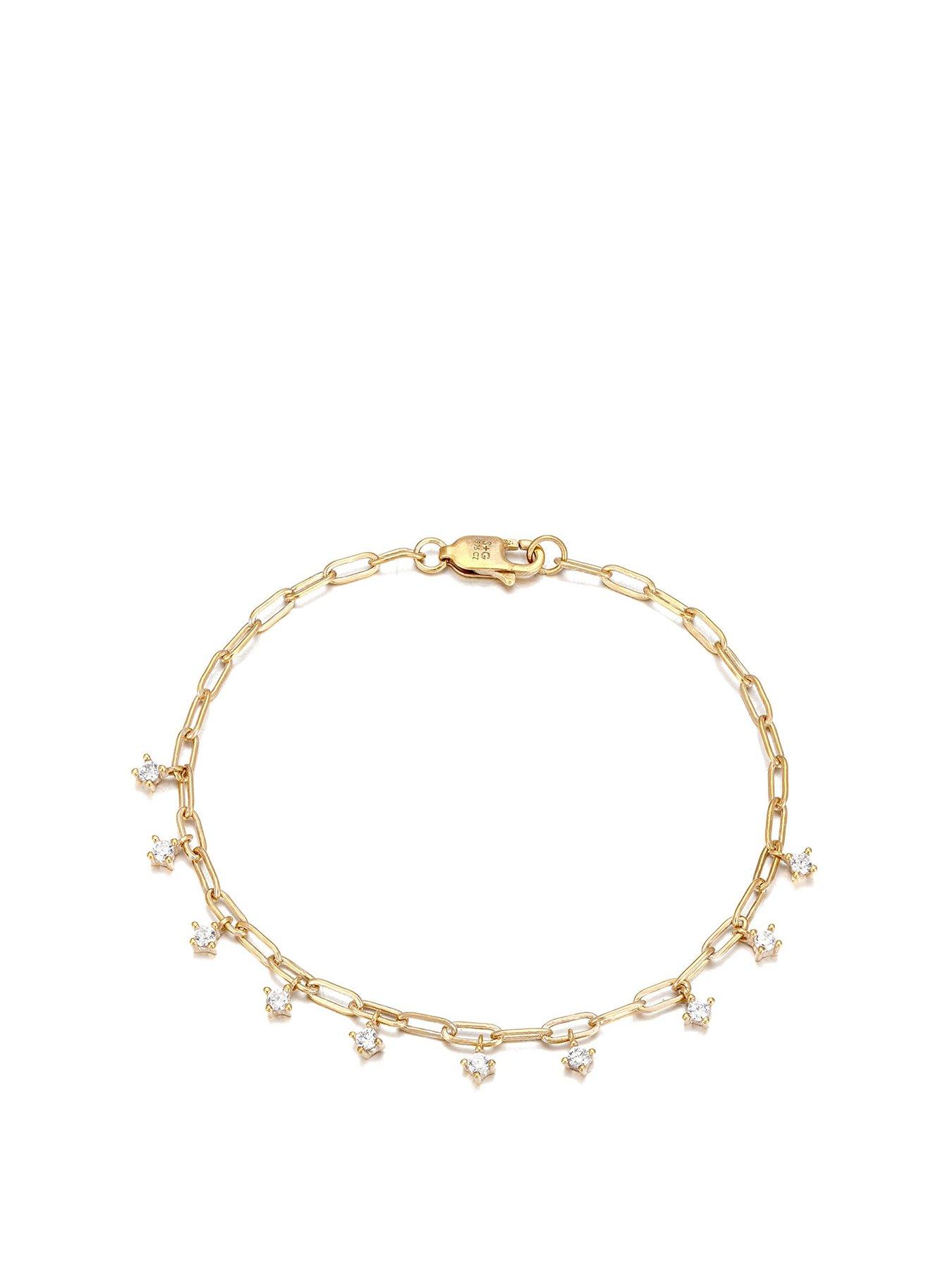 undefined CZ Cable Bracelet