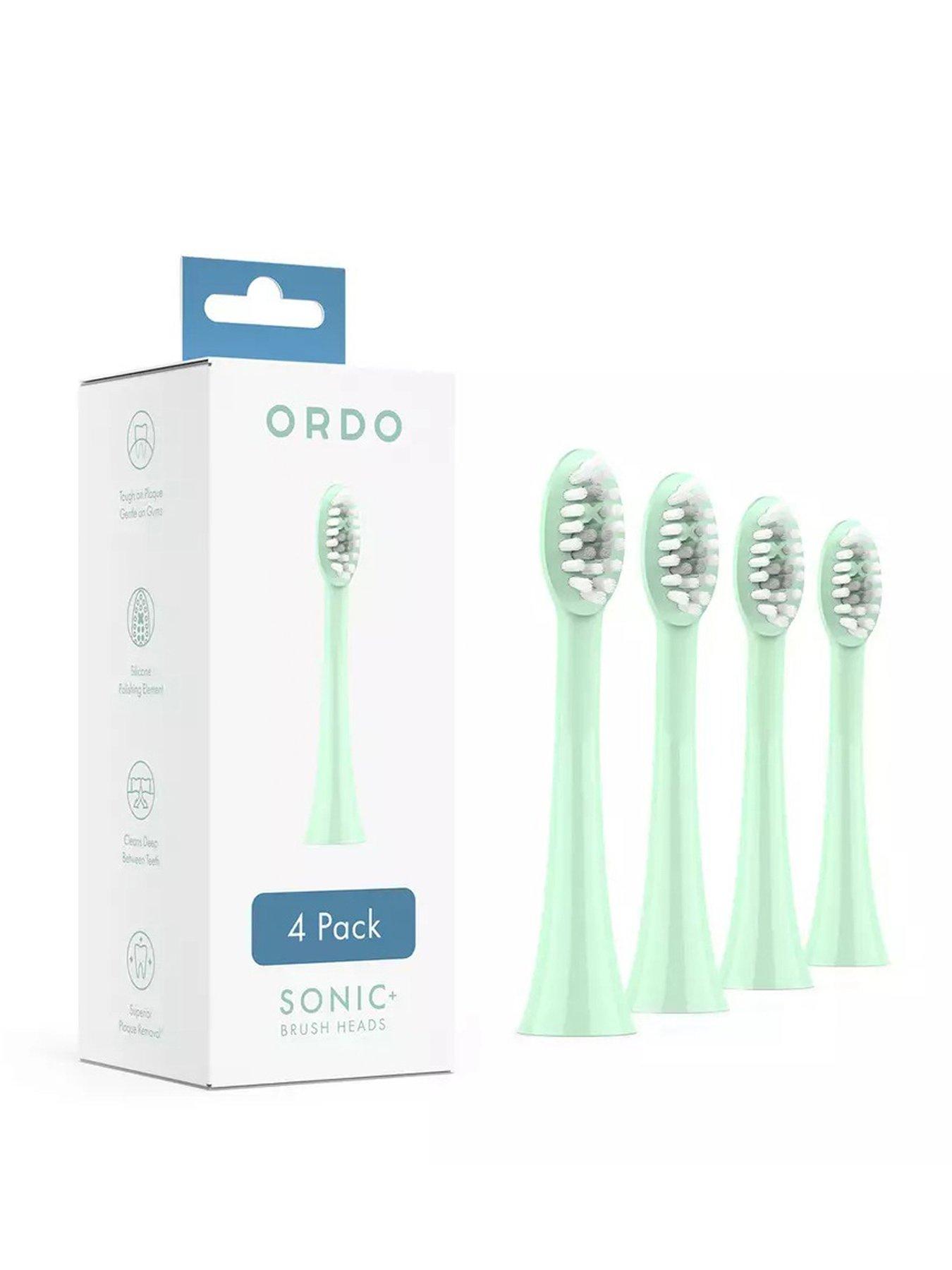 Ordo Sonic+ Brush Heads - Mint Green (4 Pack)