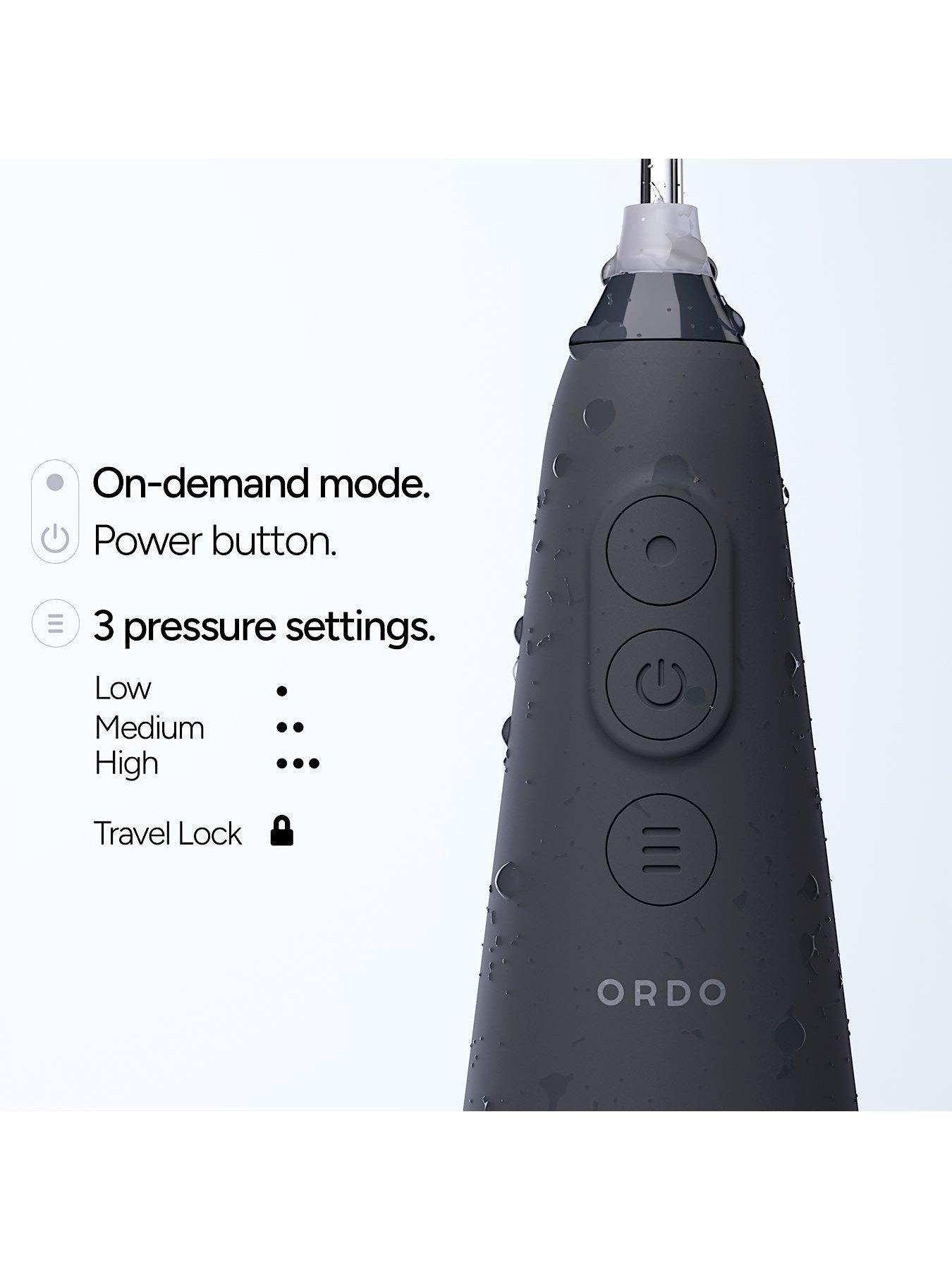 Image 3 of 7 of Ordo Sonic+ Water Flosser - Charcoal Grey