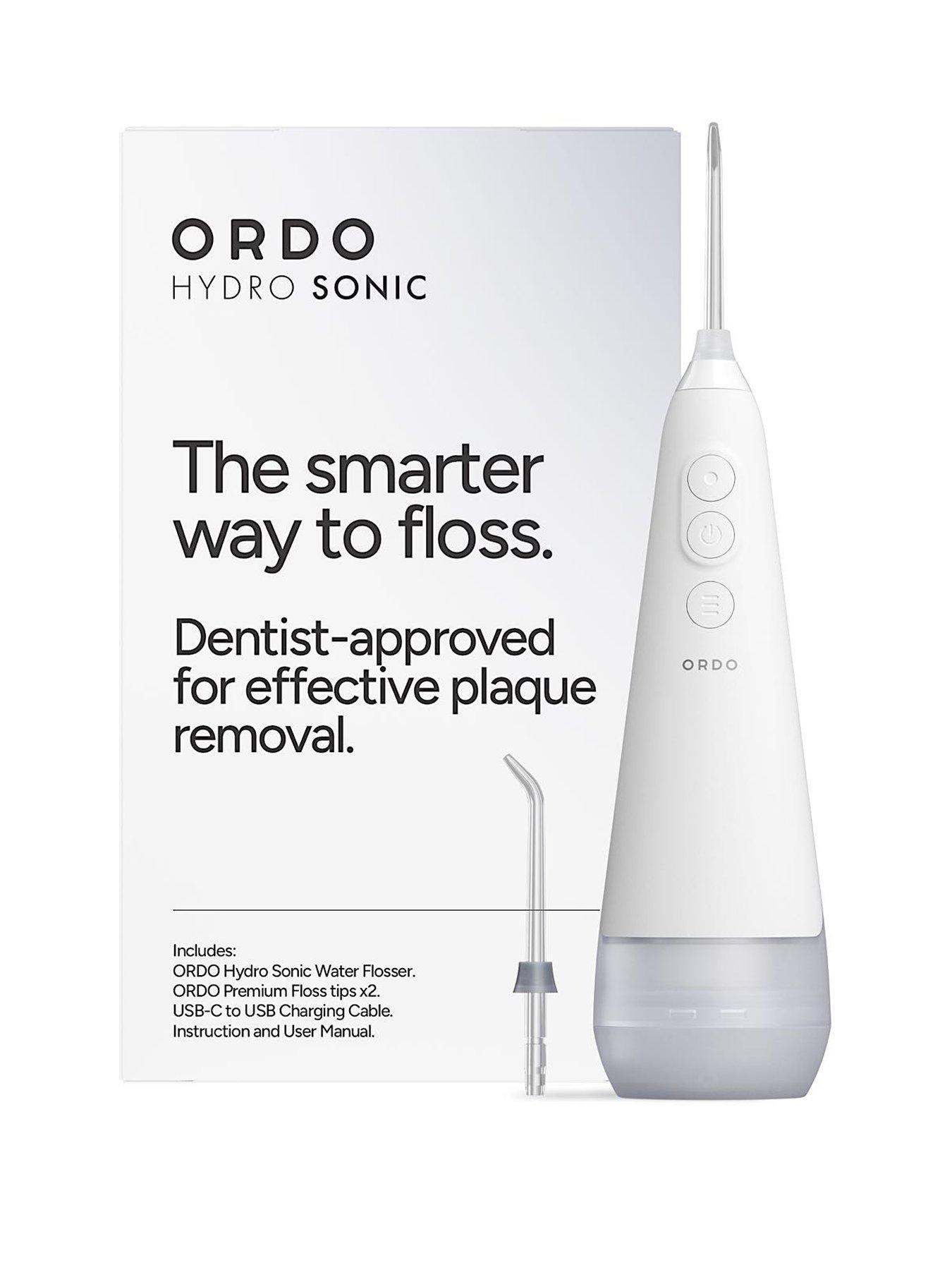 Image 1 of 6 of Ordo Hydro&nbsp;Sonic+ Water Flosser - White/Silver