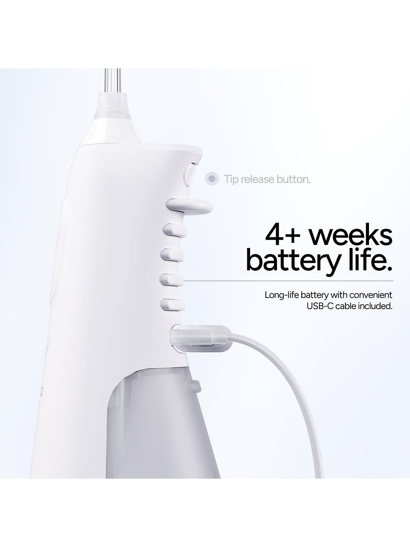 Ordo Hydro Sonic+ Water Flosser - White/Silver | Very