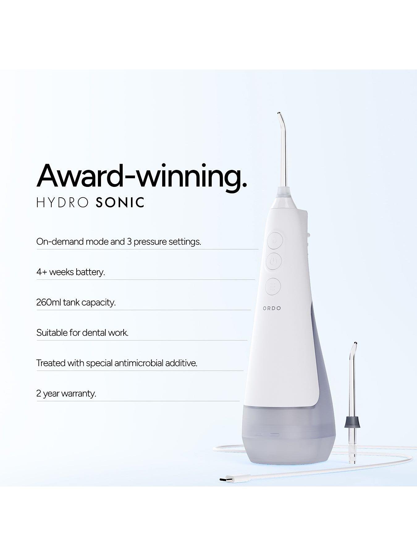 Image 6 of 6 of Ordo Hydro&nbsp;Sonic+ Water Flosser - White/Silver