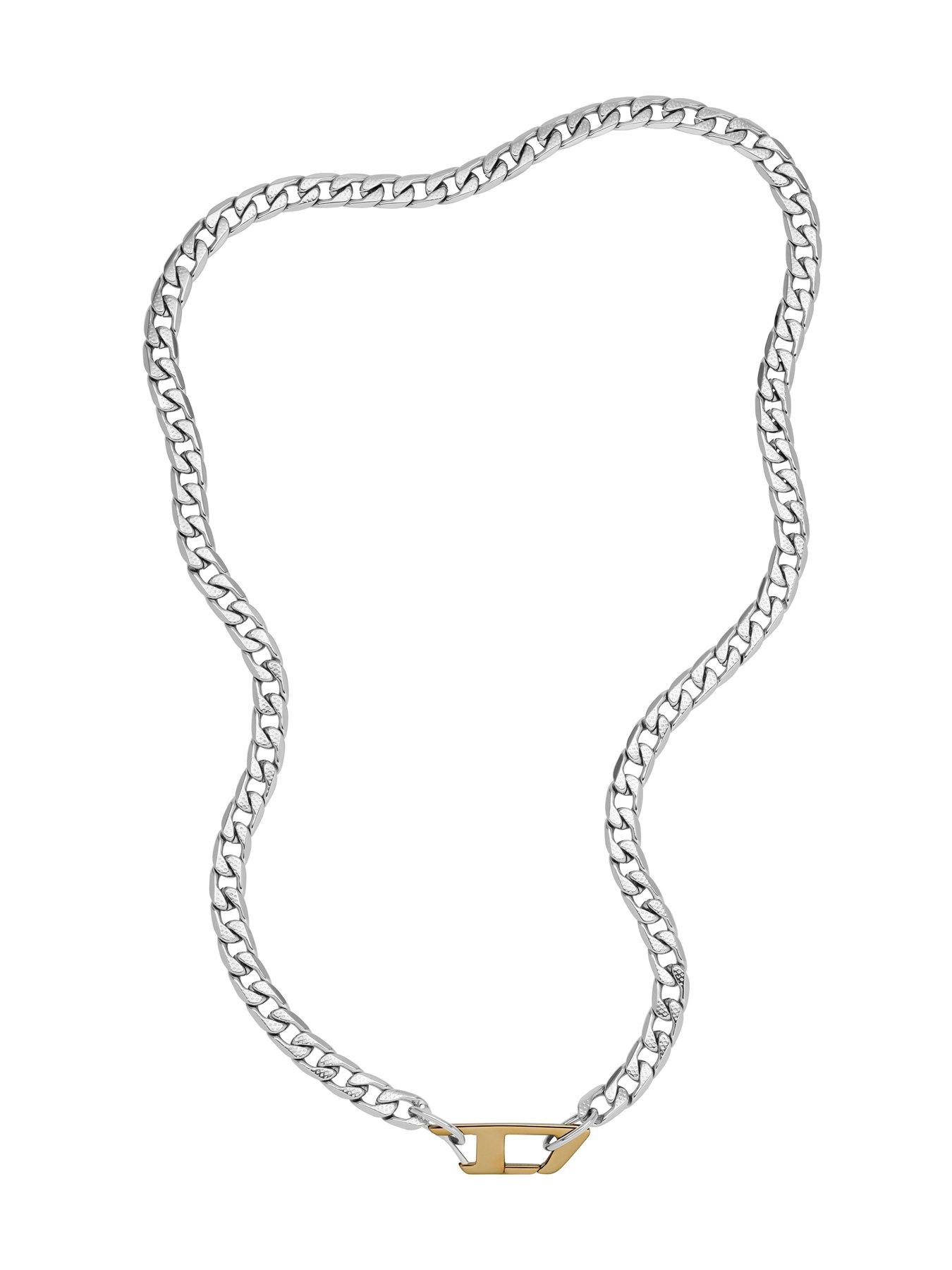Image 3 of 3 of Diesel Stainless Steel Chain Necklace