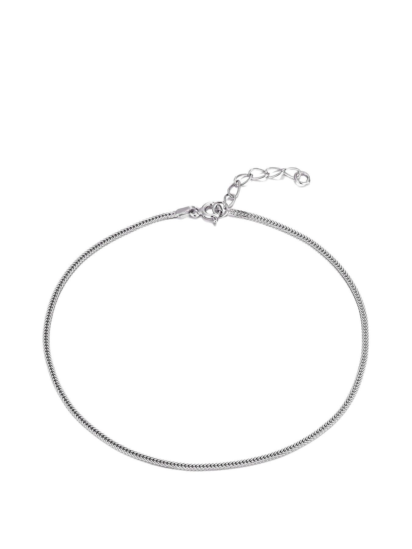 undefined Herringbone Anklet