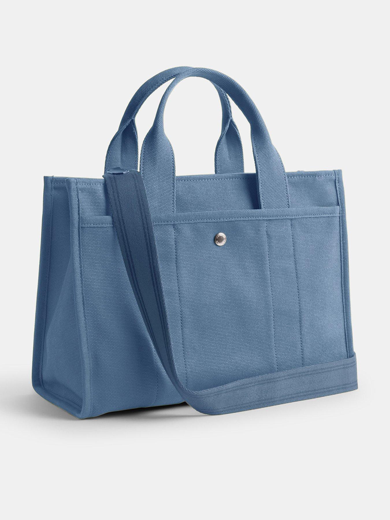 Large blue coach tote bag deals ✨