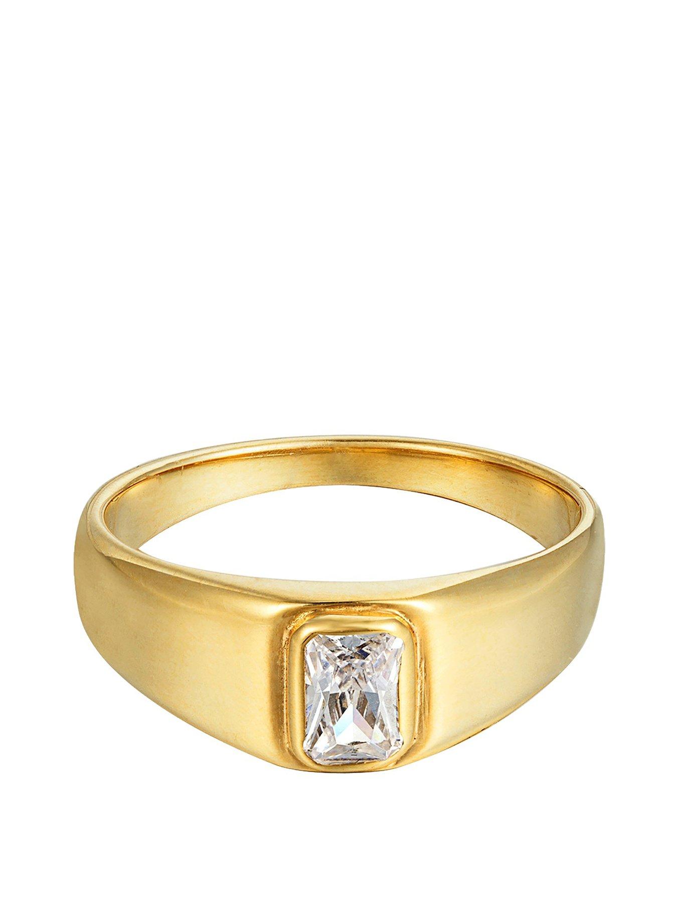 undefined Baguette CZ Ring