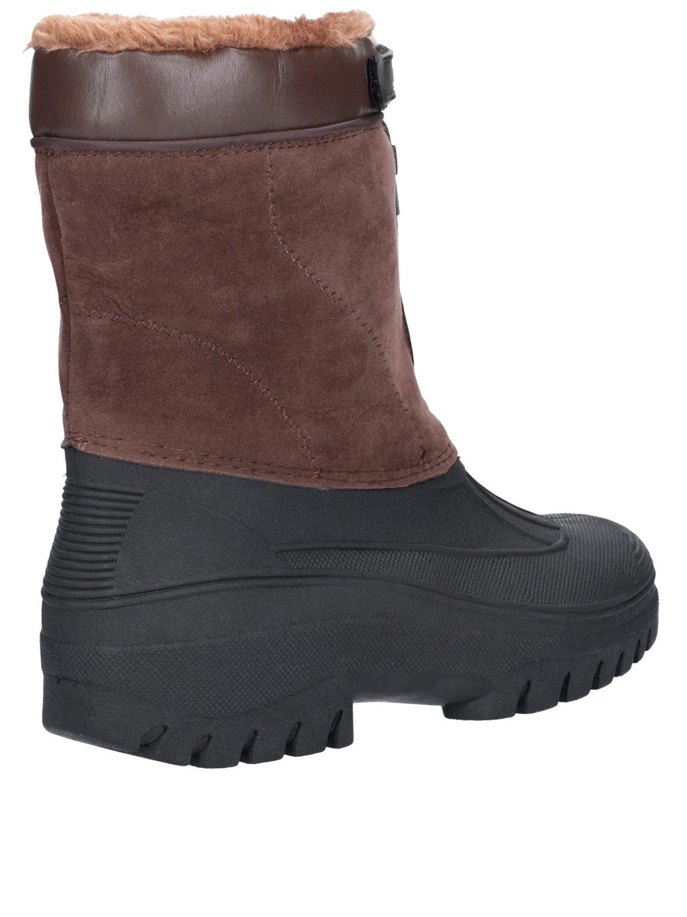 Image 3 of 4 of Cotswold Mens Venture Snowboots - Brown