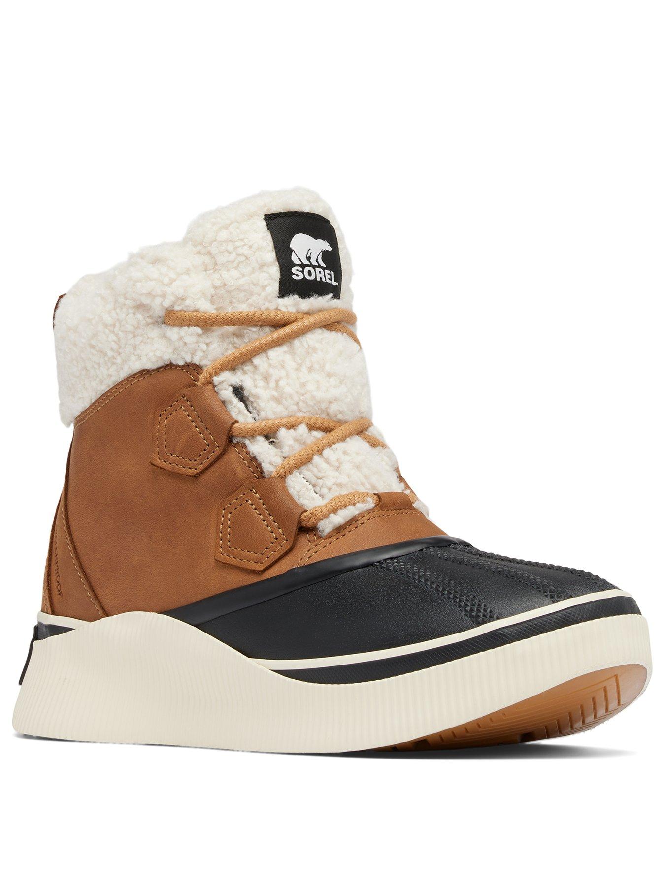 Image 2 of 7 of SOREL Womens Out N About 4 Chillz Waterproof Boots - Tan
