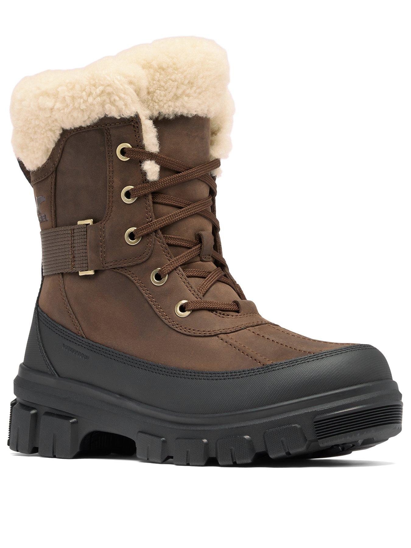 Image 2 of 7 of SOREL Womens Torino 5 Parc Waterproof Boots - Brown