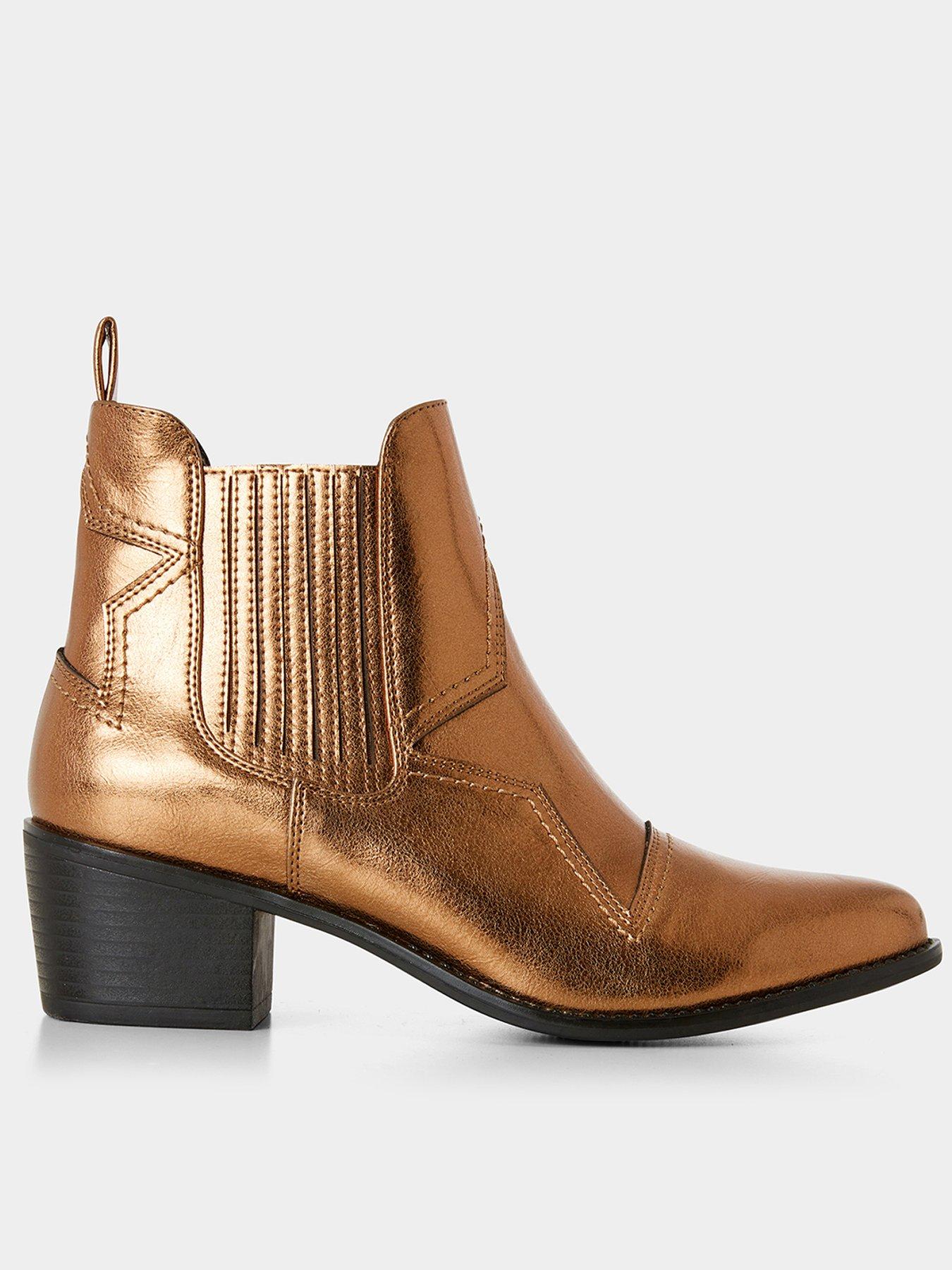 Joe Browns Star Gazer Western Boots Brown Very