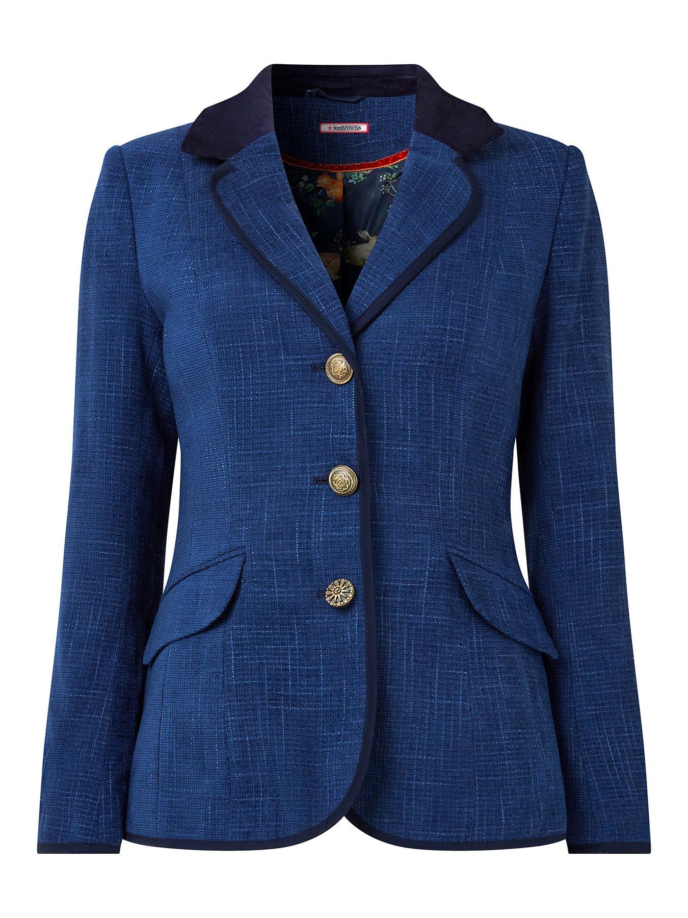 Joe browns blue jacket store