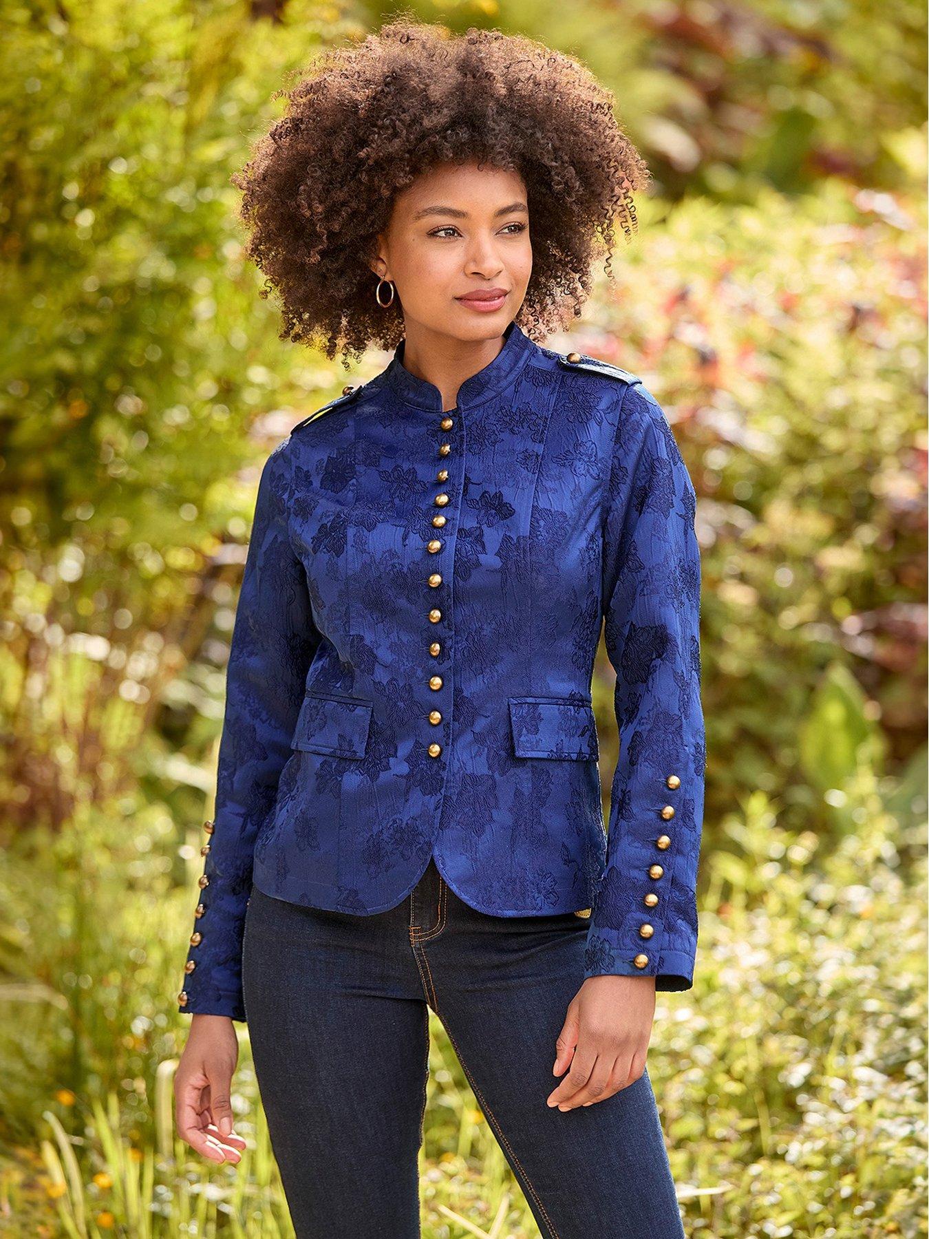 Joe browns military jacket clearance