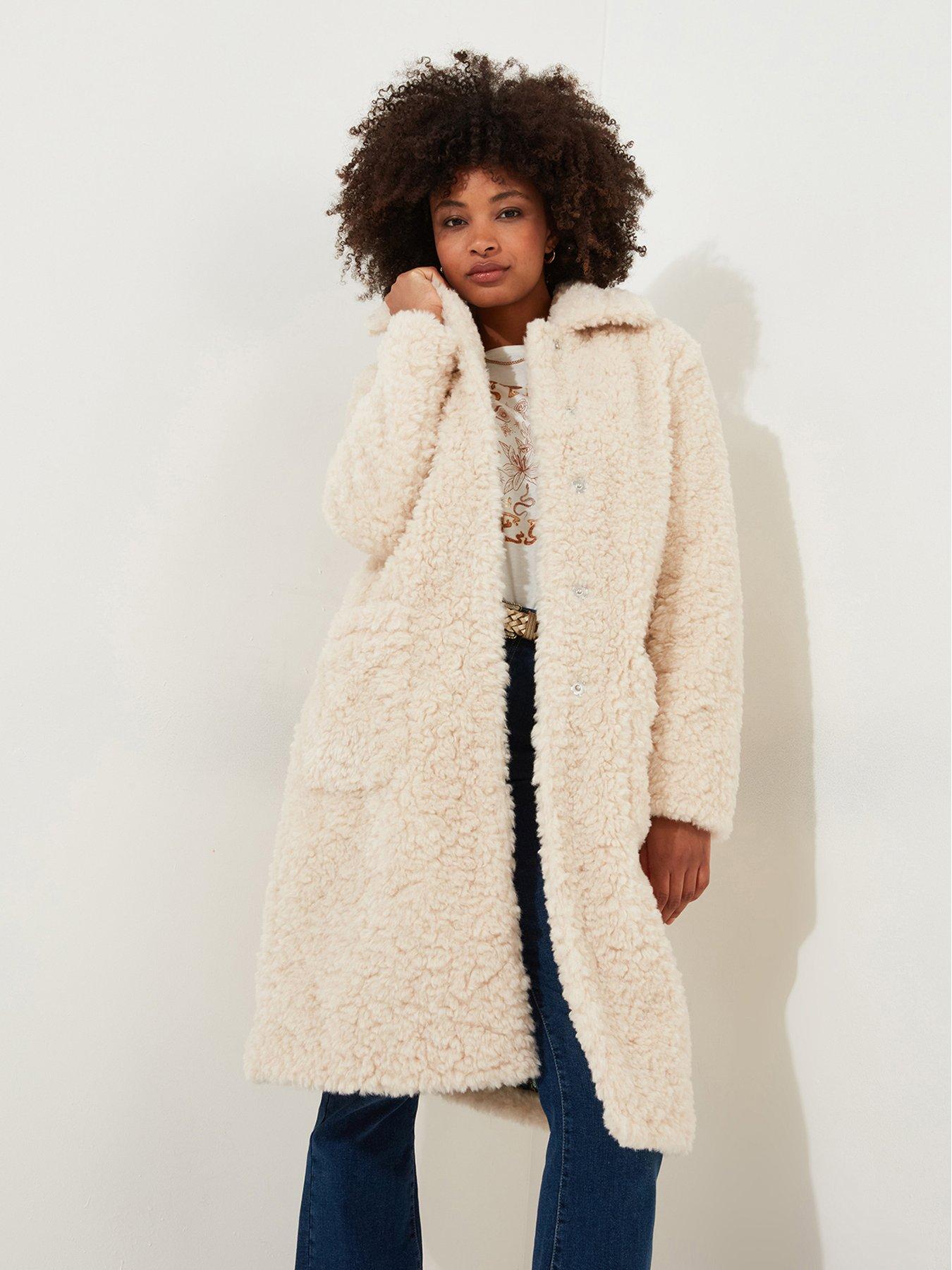 Borg teddy coat best sale