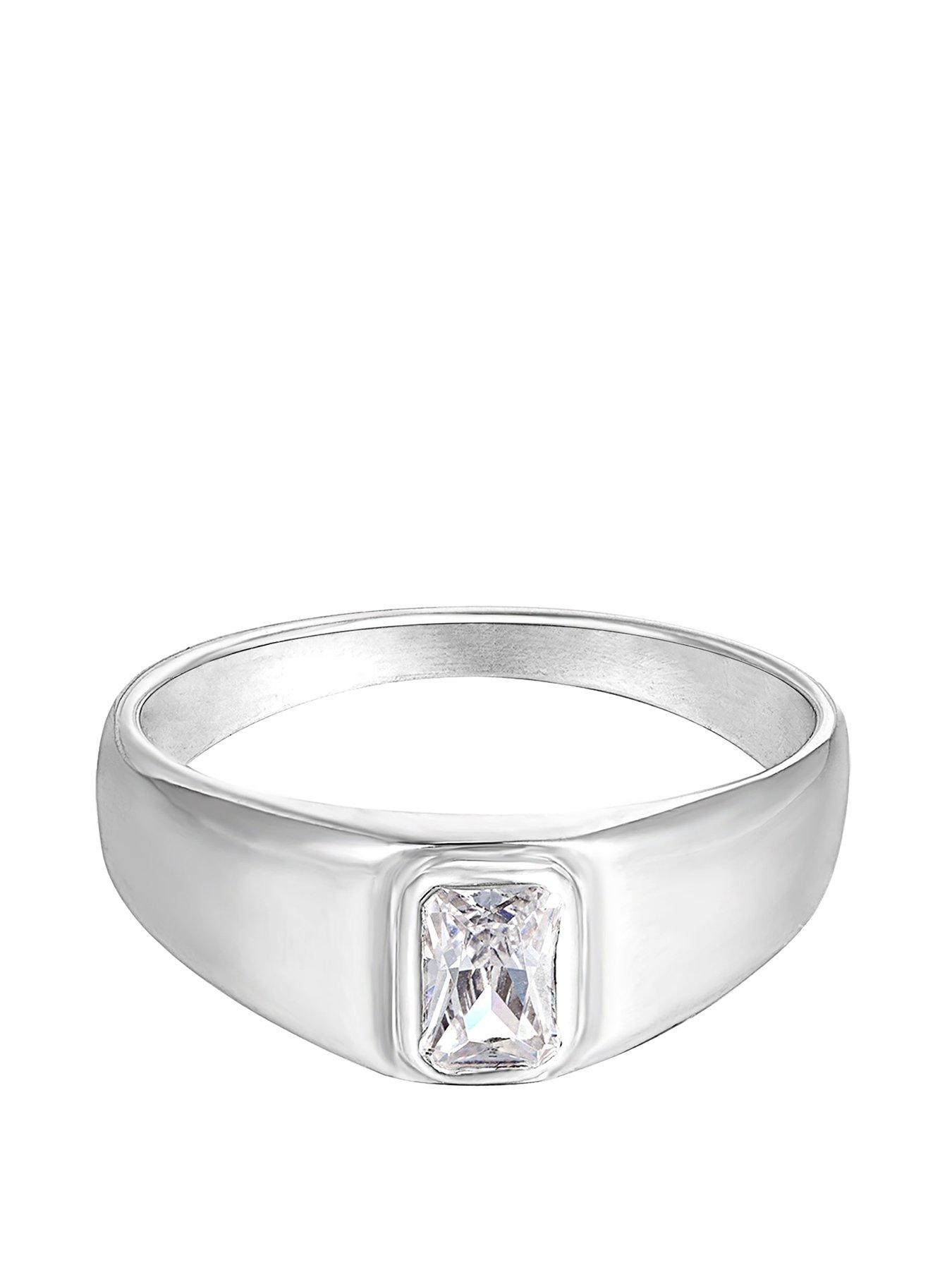undefined Baguette CZ Ring