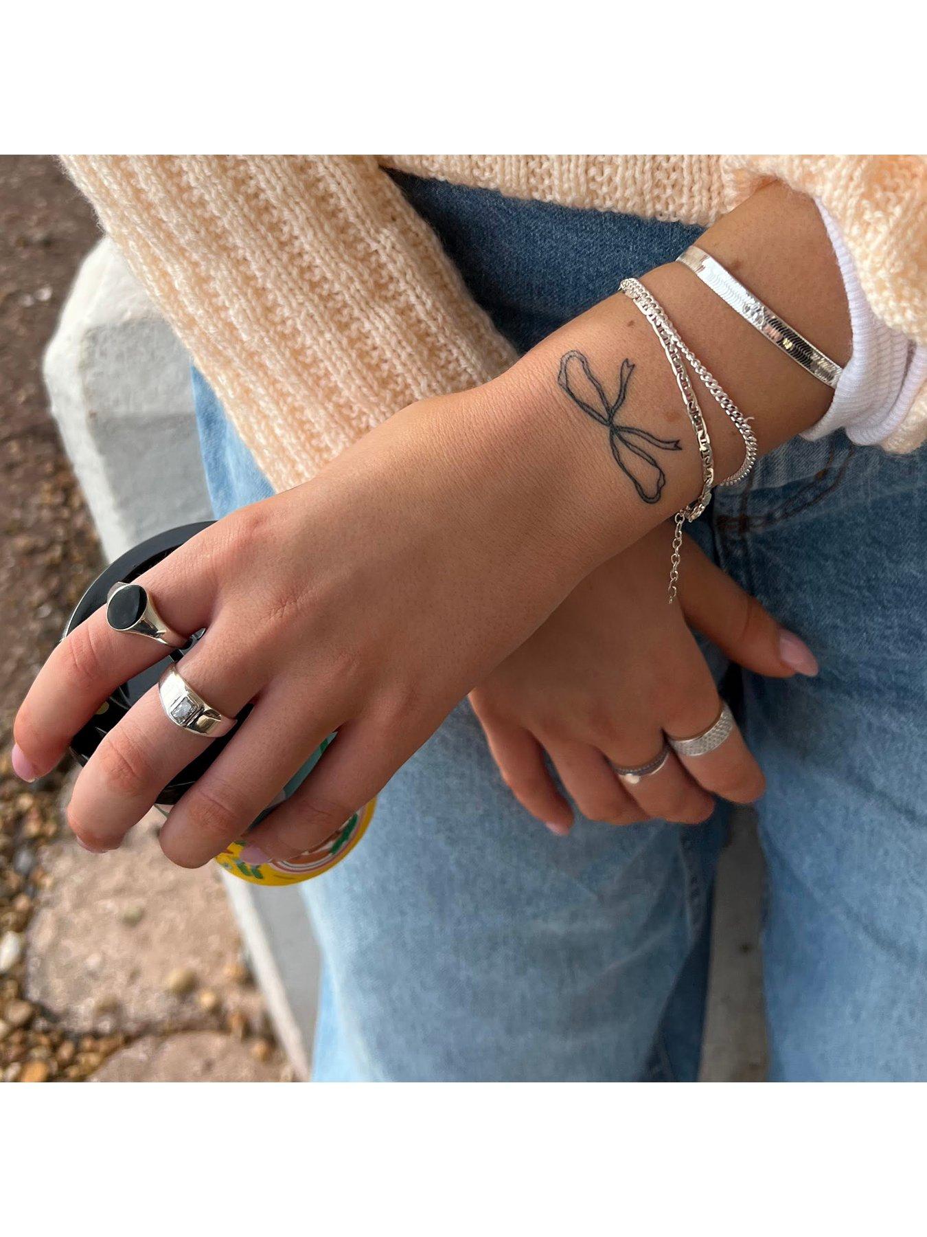 Image 4 of 5 of Seol + Gold Baguette CZ Ring