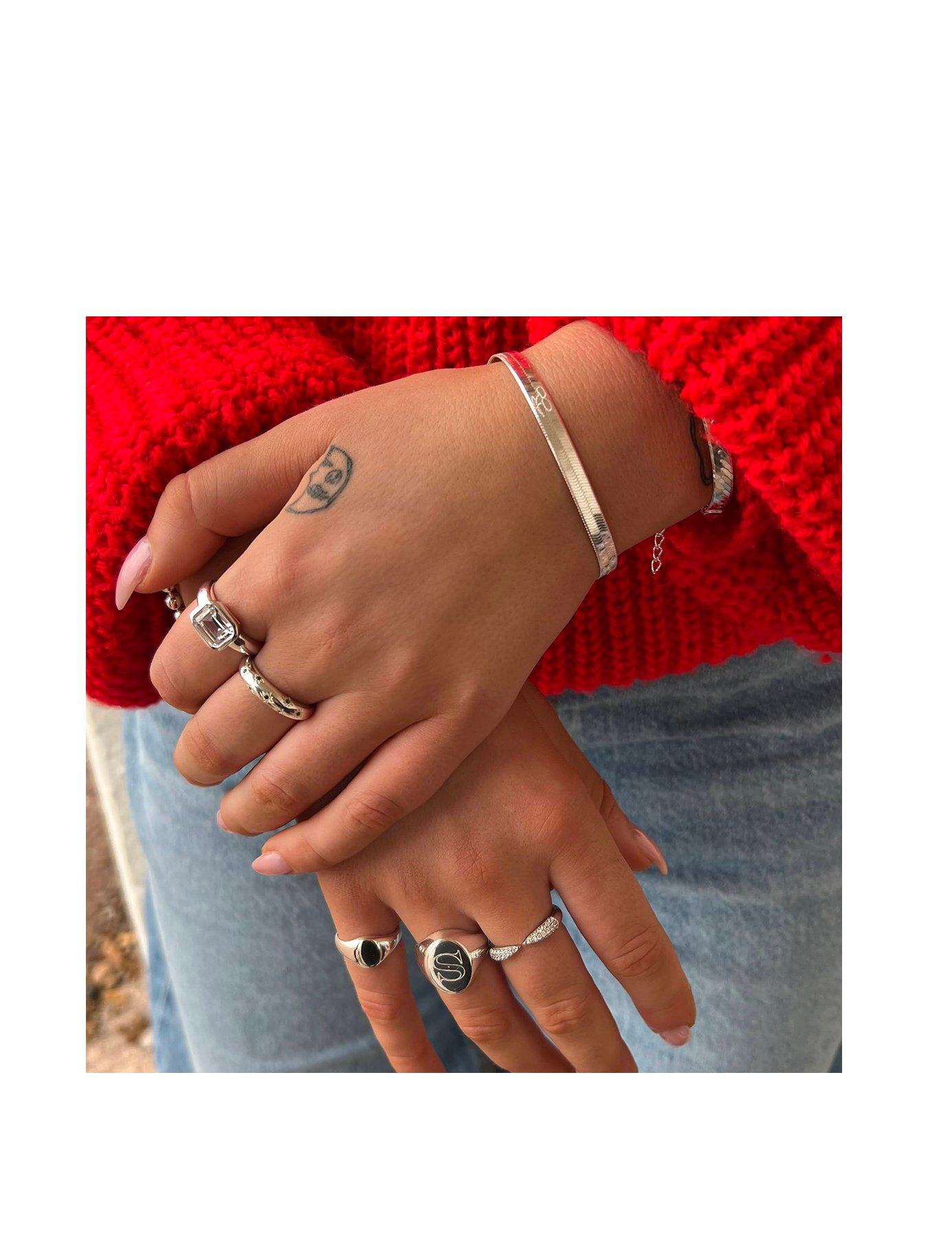 Image 2 of 4 of Seol + Gold Large CZ Ring
