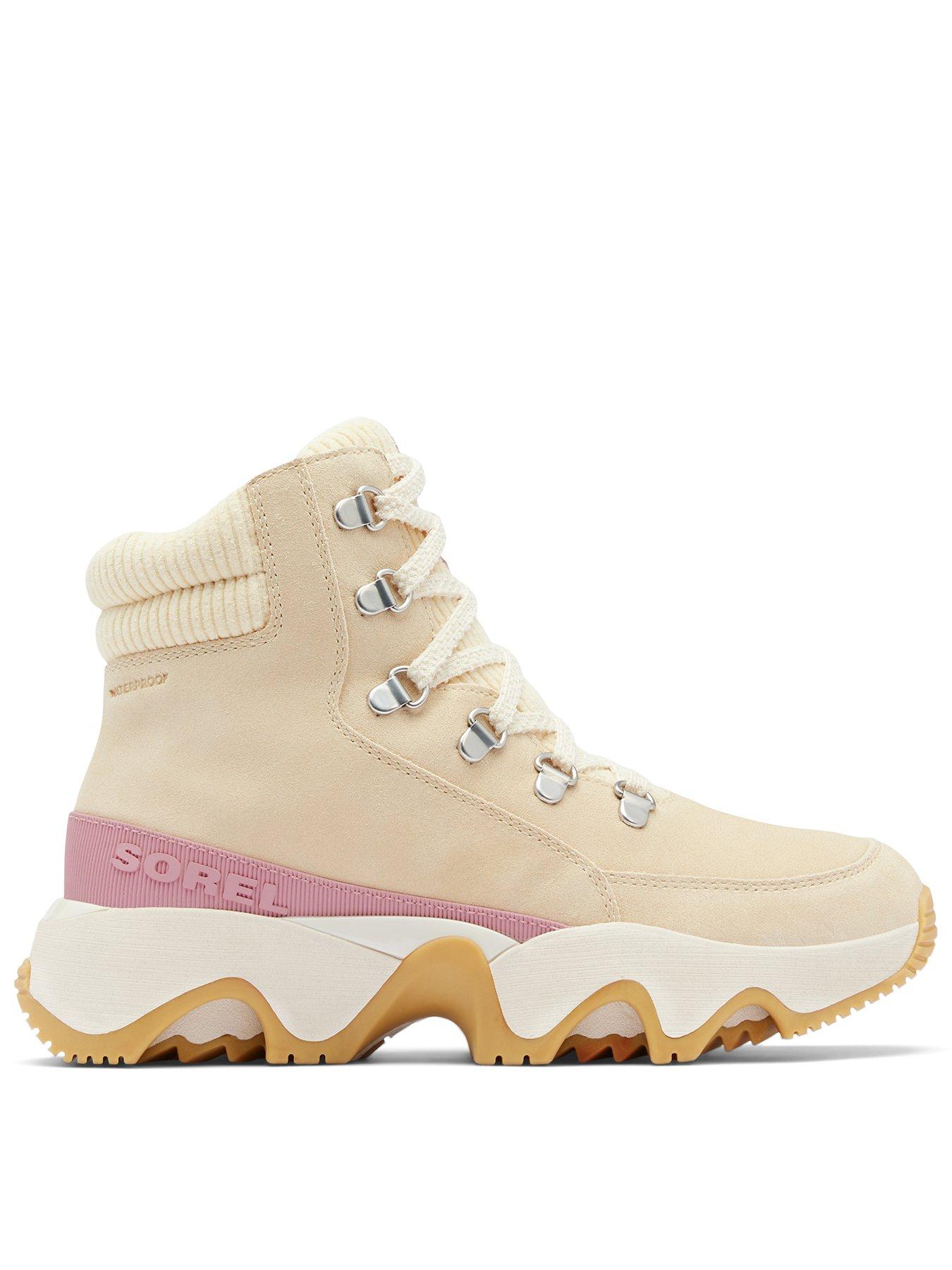undefined Womens Kinetic Impact Conquest Plus Waterproof Boots - Cream