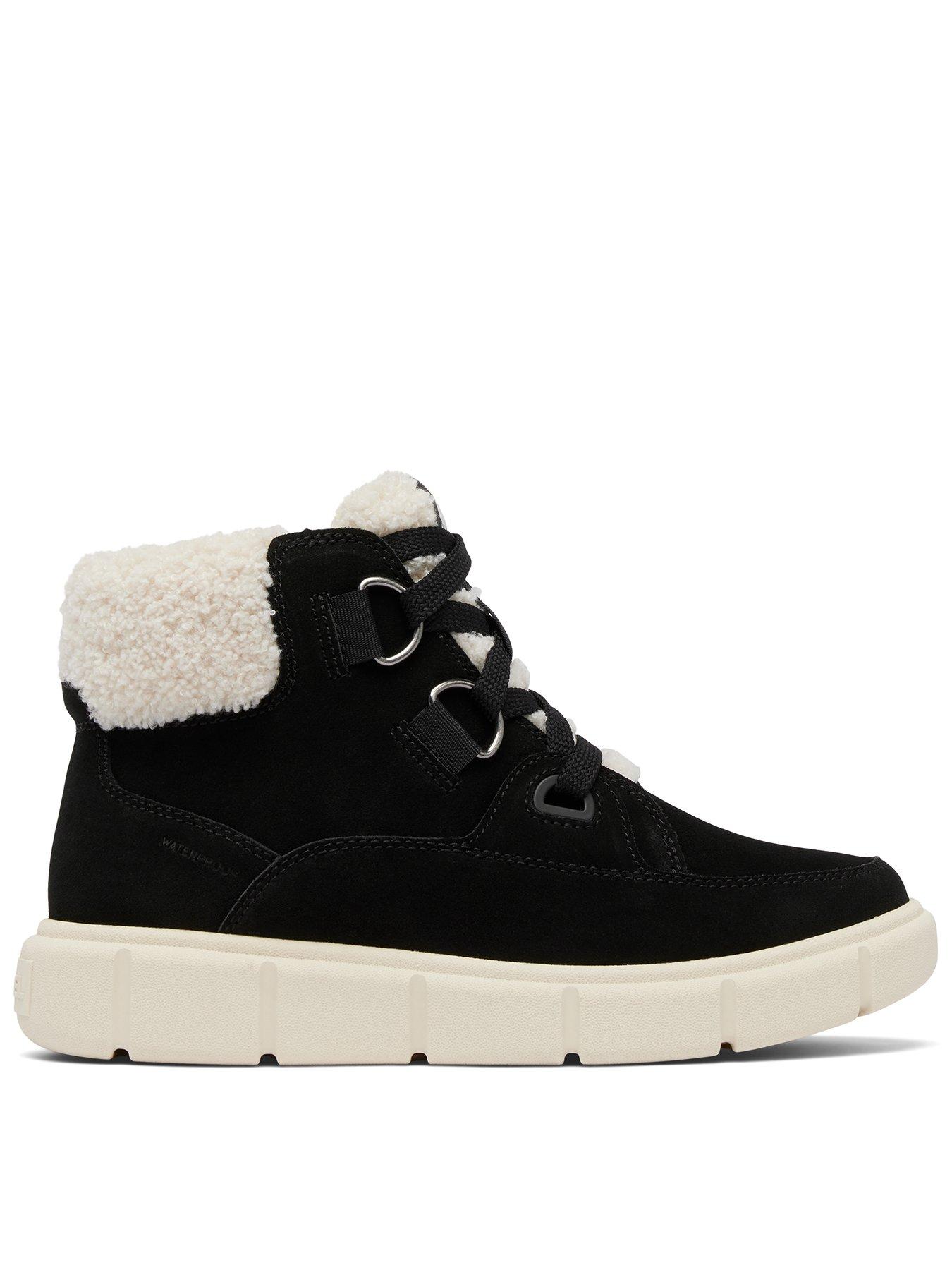 undefined Womens Explorer 3 Nw Lace Waterproof Boots- Black