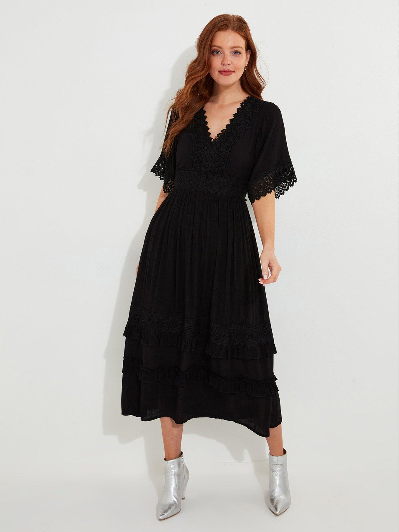 undefined Boho Days Dress - Black