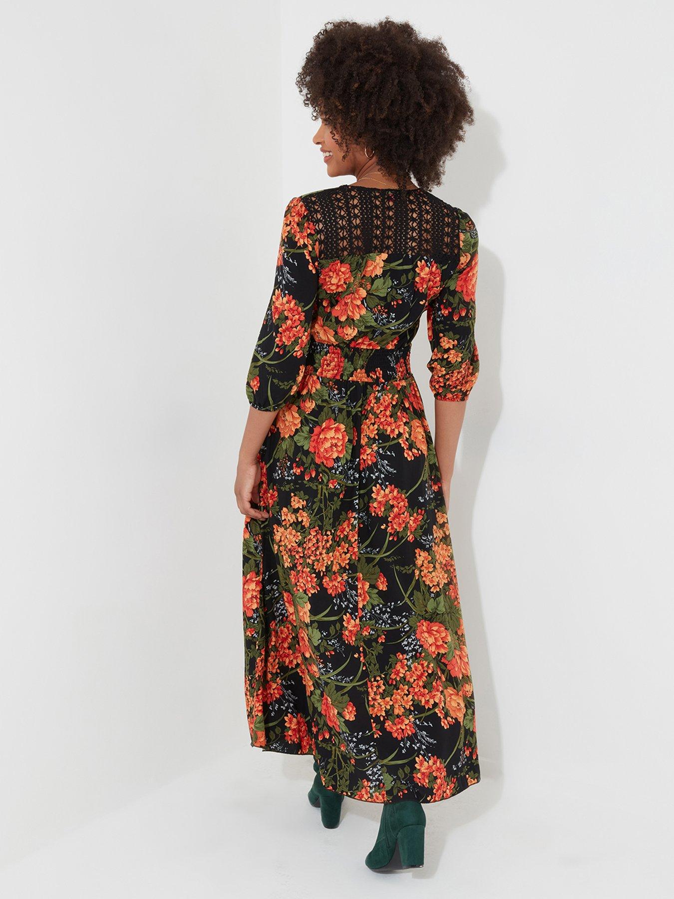joe brown dresses qvc Montsand BROWN DRAPED TUBE MIDI DRESS main image 1